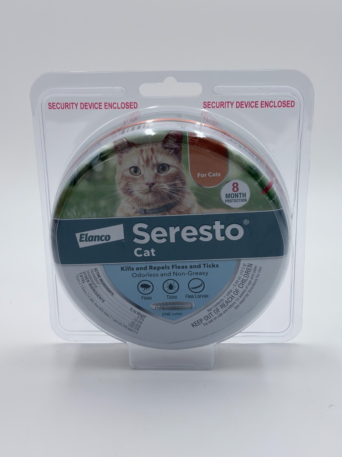 Seresto Flea Tick Collar cat 8 Month Protection Sealed New