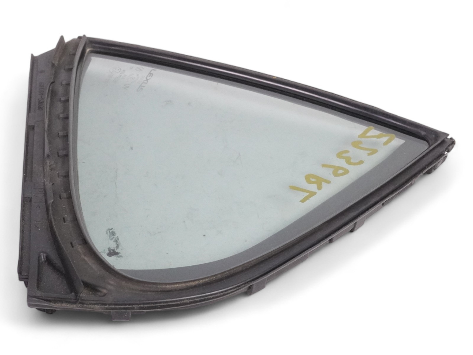 2006-2013 Lexus IS250 IS350 XE20 Door Vent Window Glass Rear Left 6812453092 OEM