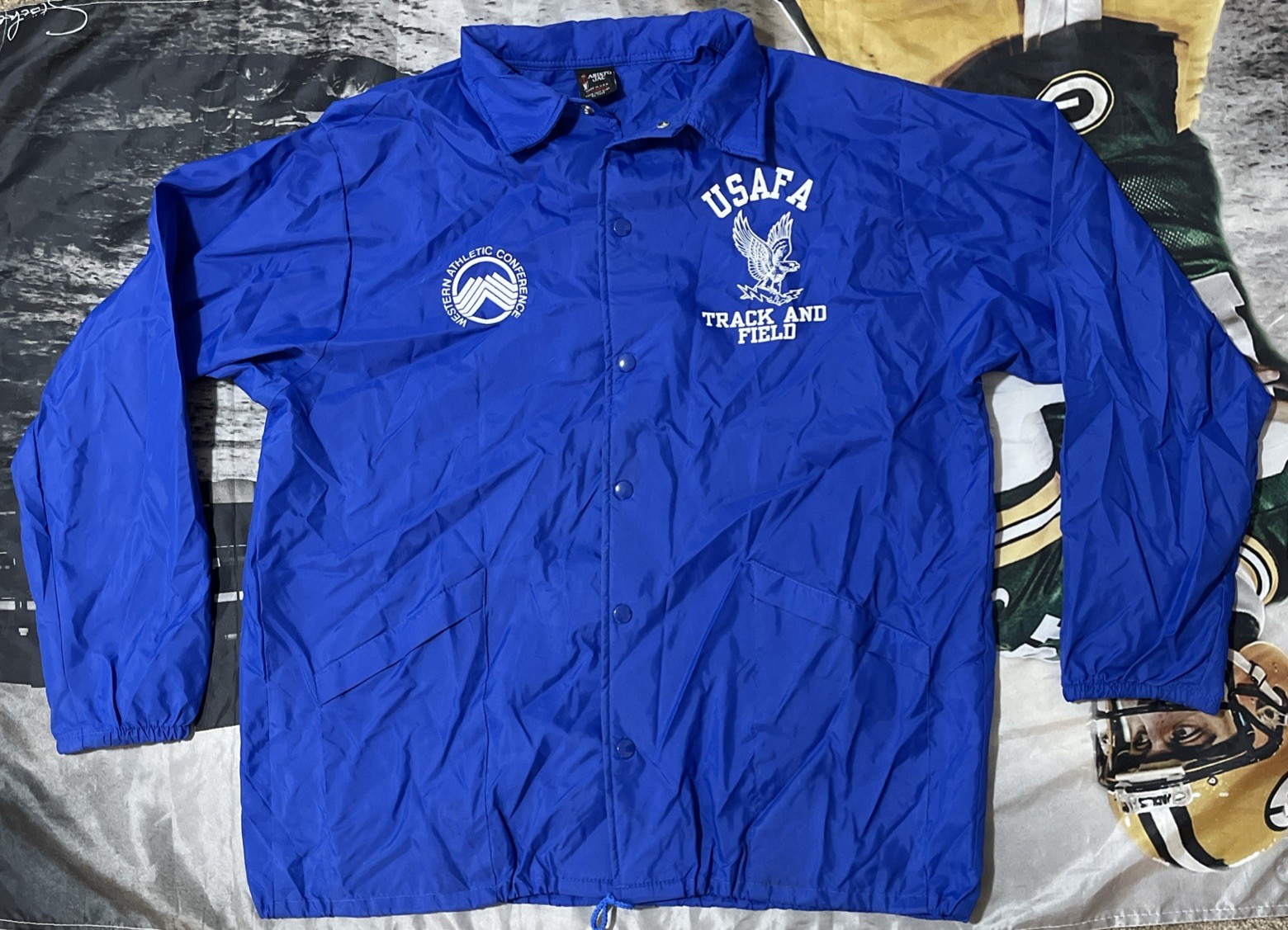 VTG Aristo Jac United States Air Force Academy Track And Field WAC 1980s Jacket