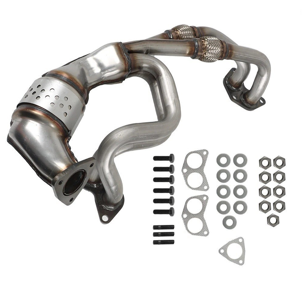 FITS:2006-2012 SUBARU Legacy 2.5L Front Exhaust Manifld Catalytic Converters H/D