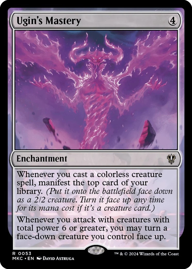 Ugin\'s Mastery [Murders at Karlov Manor Commander] Magic MTG