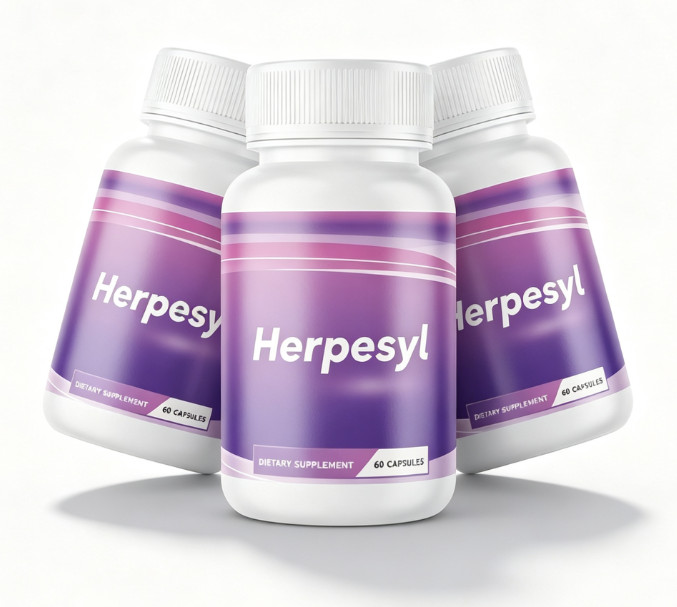 3 Pack - Herpesyl Pills Capsules Supplement Tablets Purple Bottle