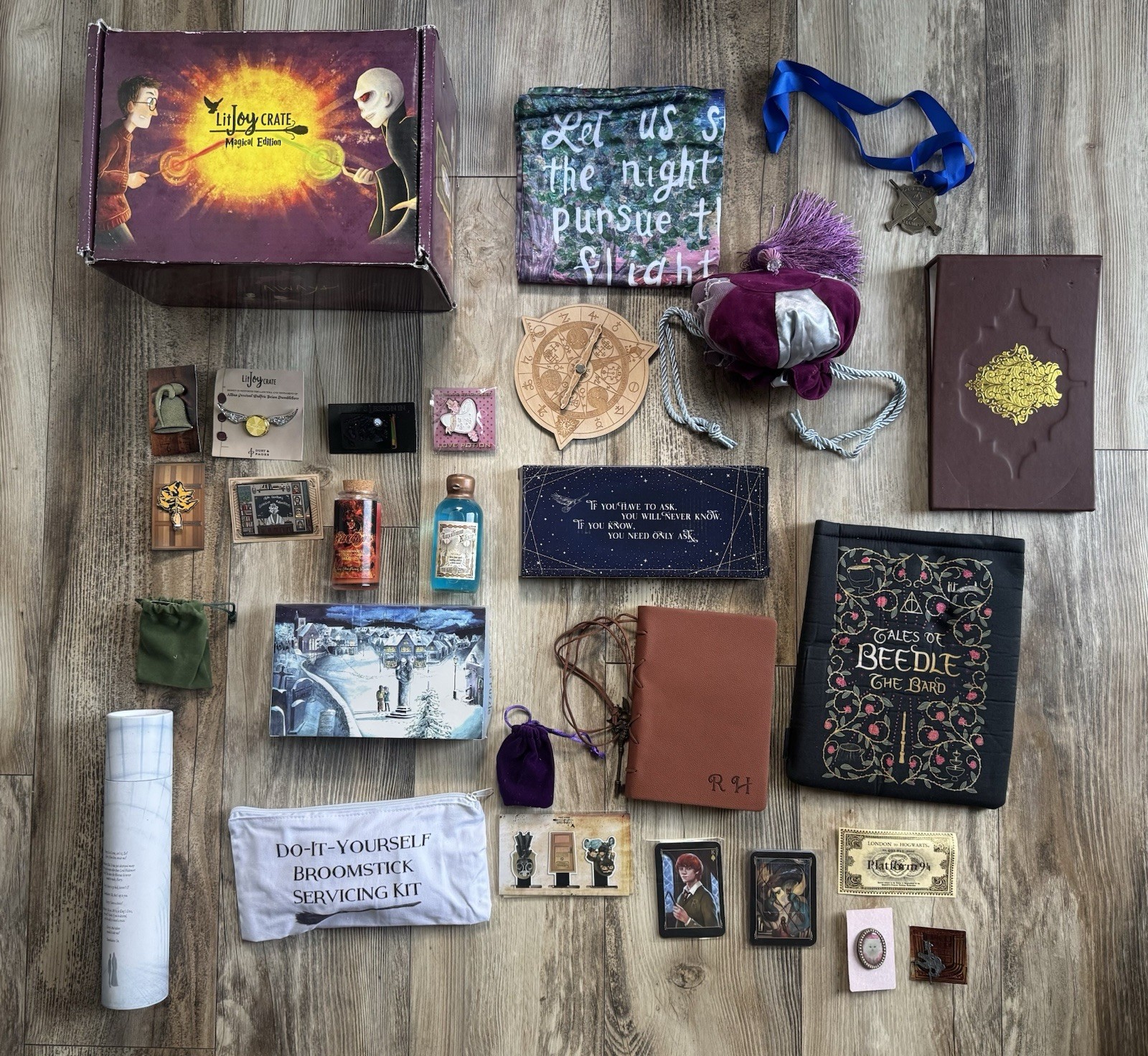 LitJoy Crate Harry Potter Magical Edition Half Blood Prince Year 6 FULL BOX NEW LitJoy Crate Harry Potter Magical Edition Half Blood Prince Year 6 FULL BOX NEW