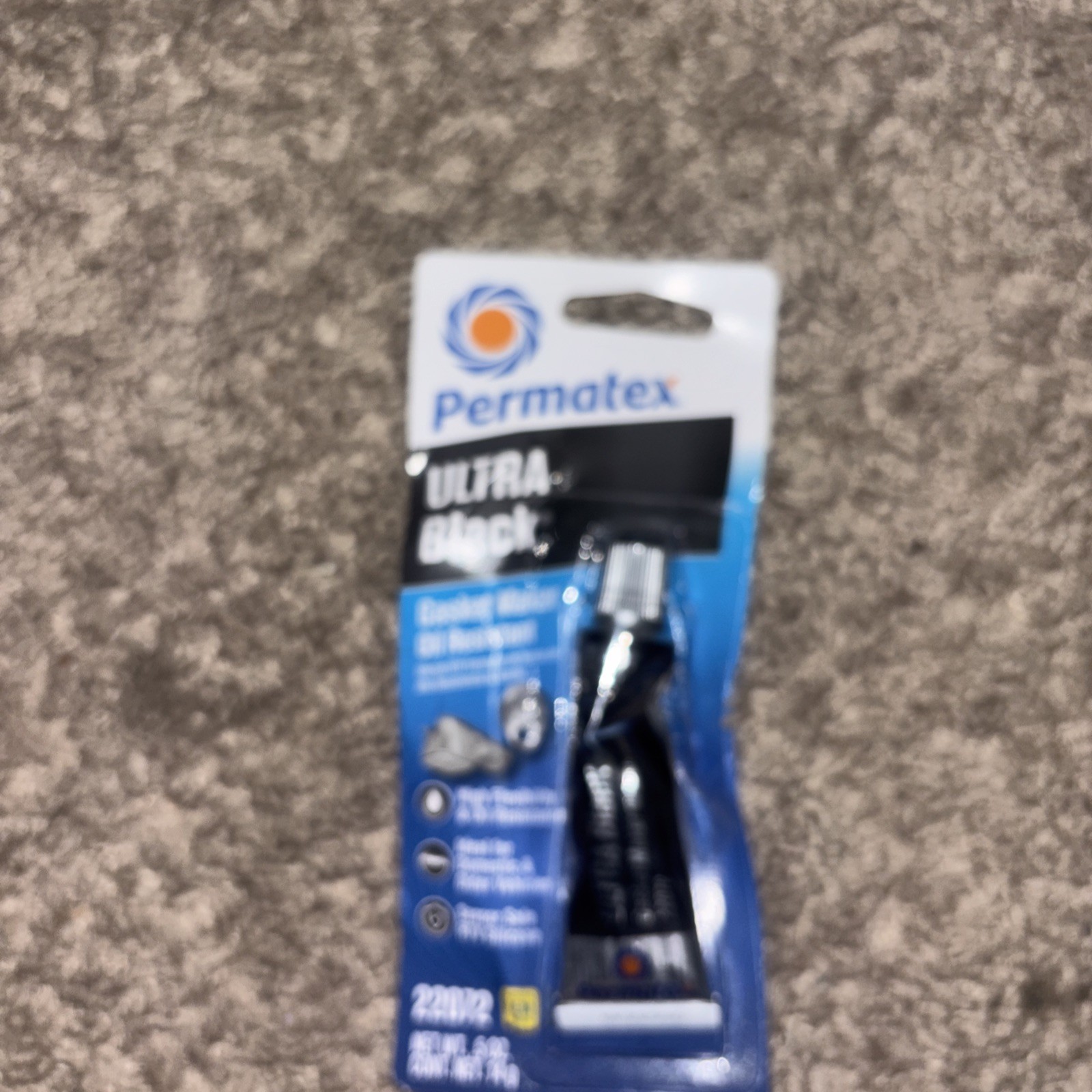 Permatex 22072 Ultra Black Maximum Oil Resistance RTV Silicone Gasket Maker NEW