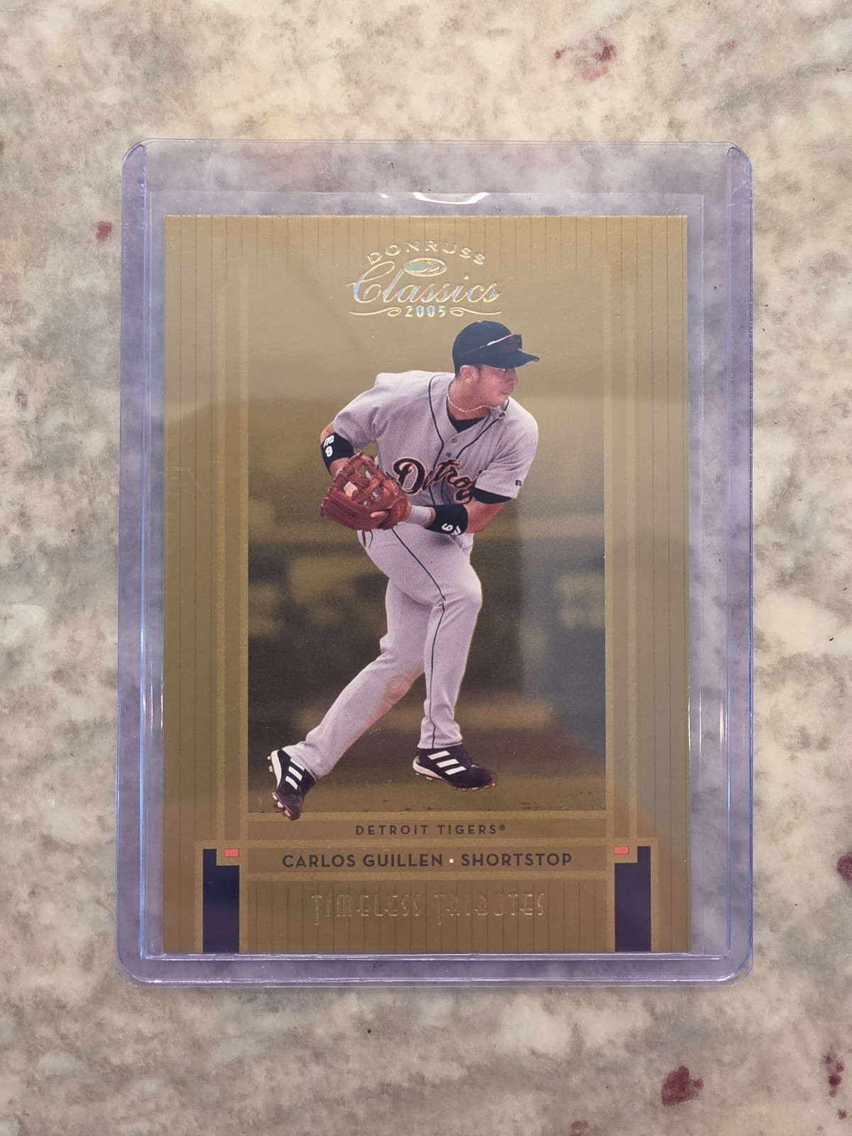 2005 Donruss Classics Gold Timeless Tributes 34/50 Carlos Guillen #192 2005 Donruss Classics Gold Timeless Tributes 34/50 Carlos Guillen #192