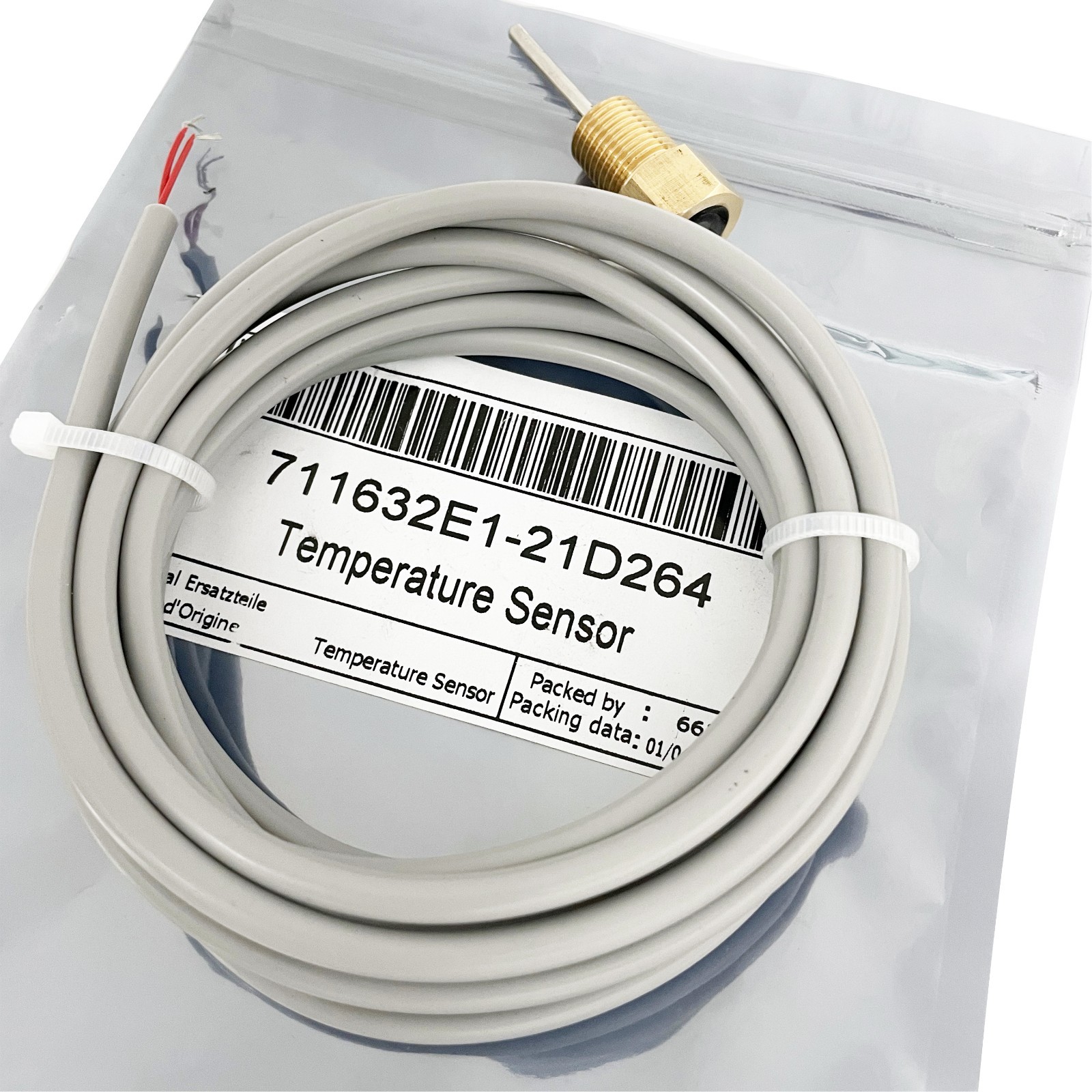 New Temperature Sensor 711632E1-21D264 for Compair Gardner Denver Air Compressor