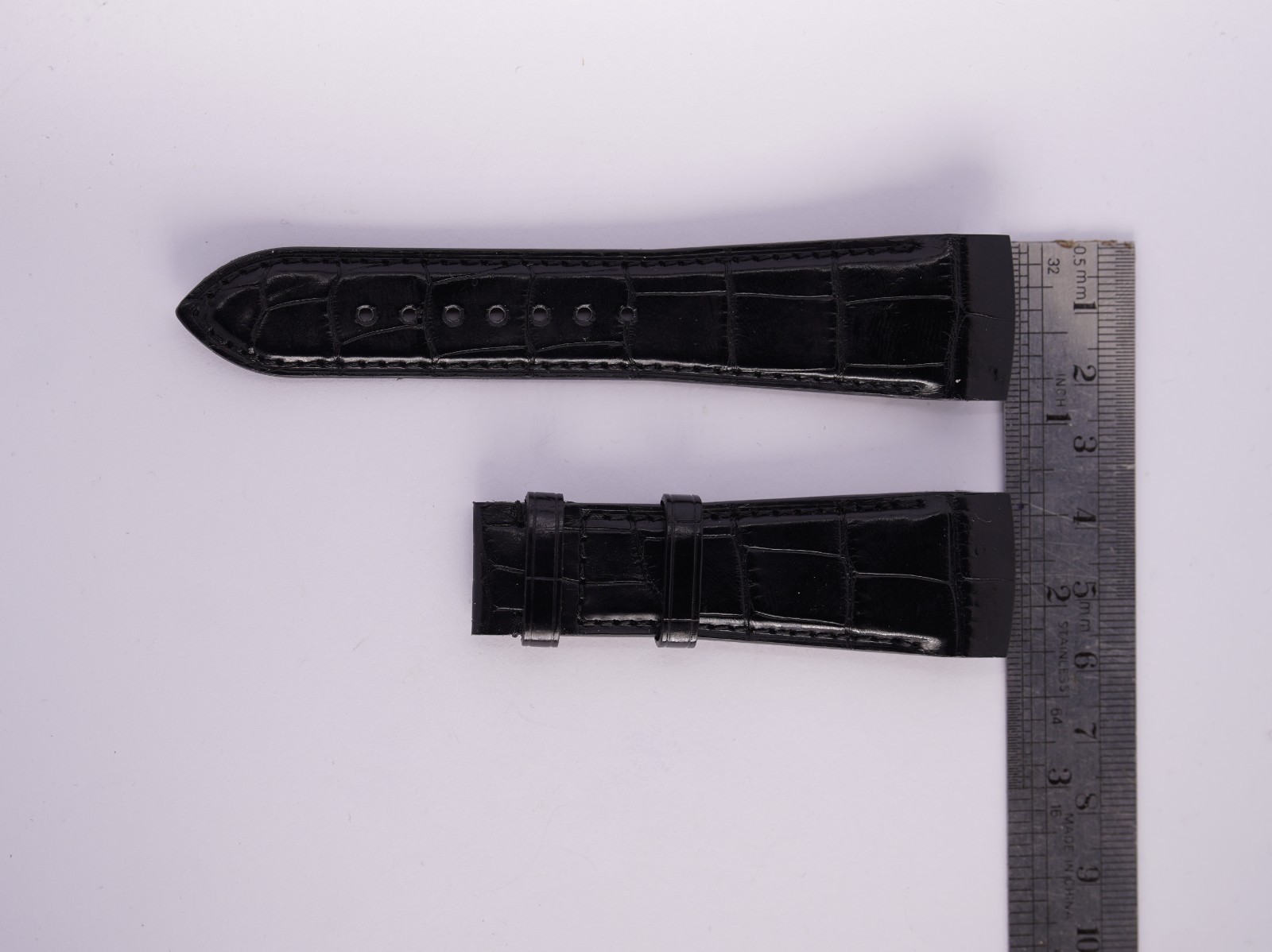 Authentic Zenith Leather Strap 23-18 mm