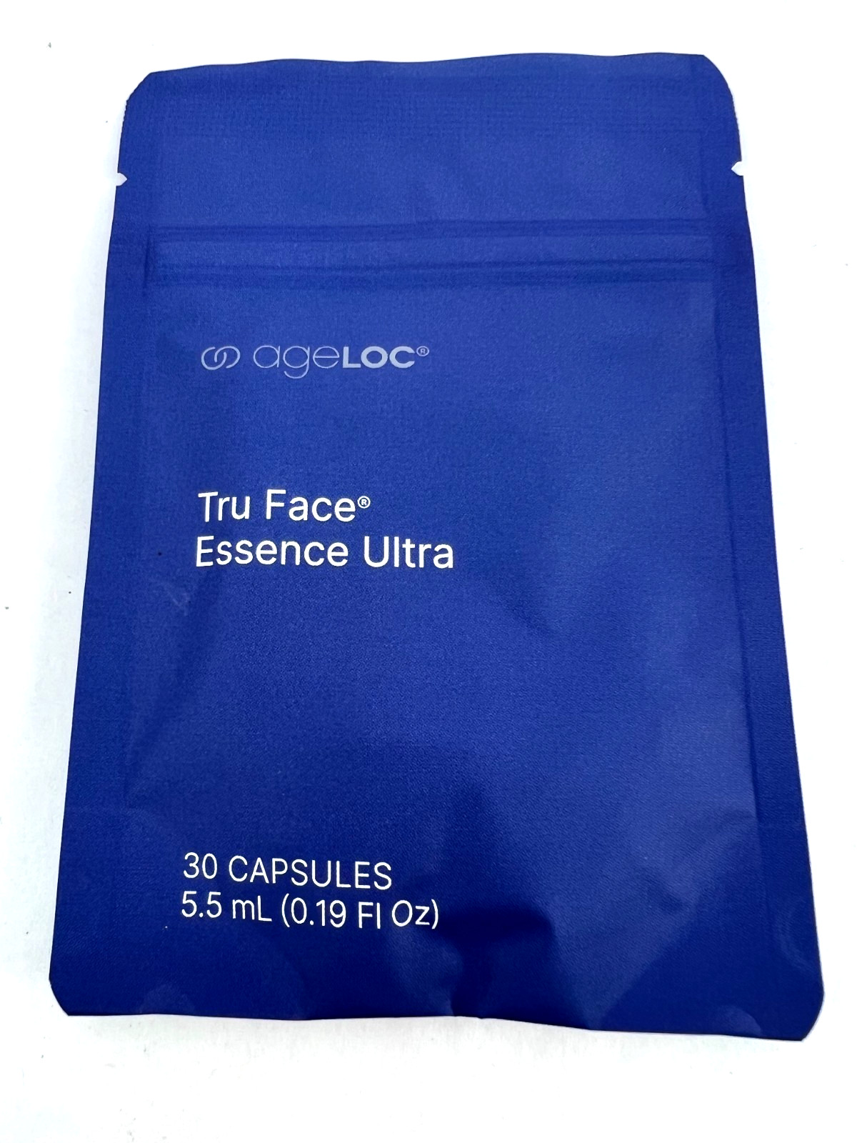 NEW NU Skin AgeLOC Tru Face Essence Ultra Gel Capsules 30 5.5ml .19 Fl Oz Exp 27