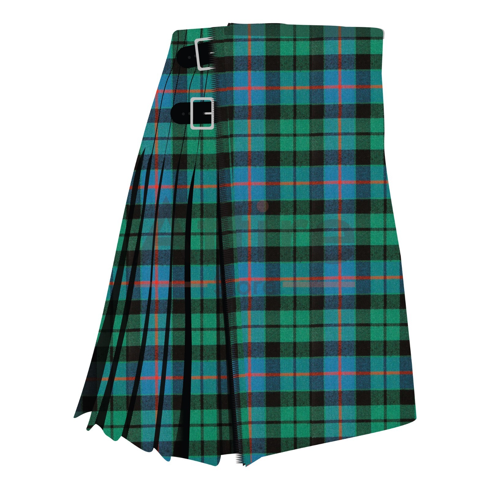 Scottish Handmade Traditional Morrison Ancient Tartan Kilt - Clan Morrison