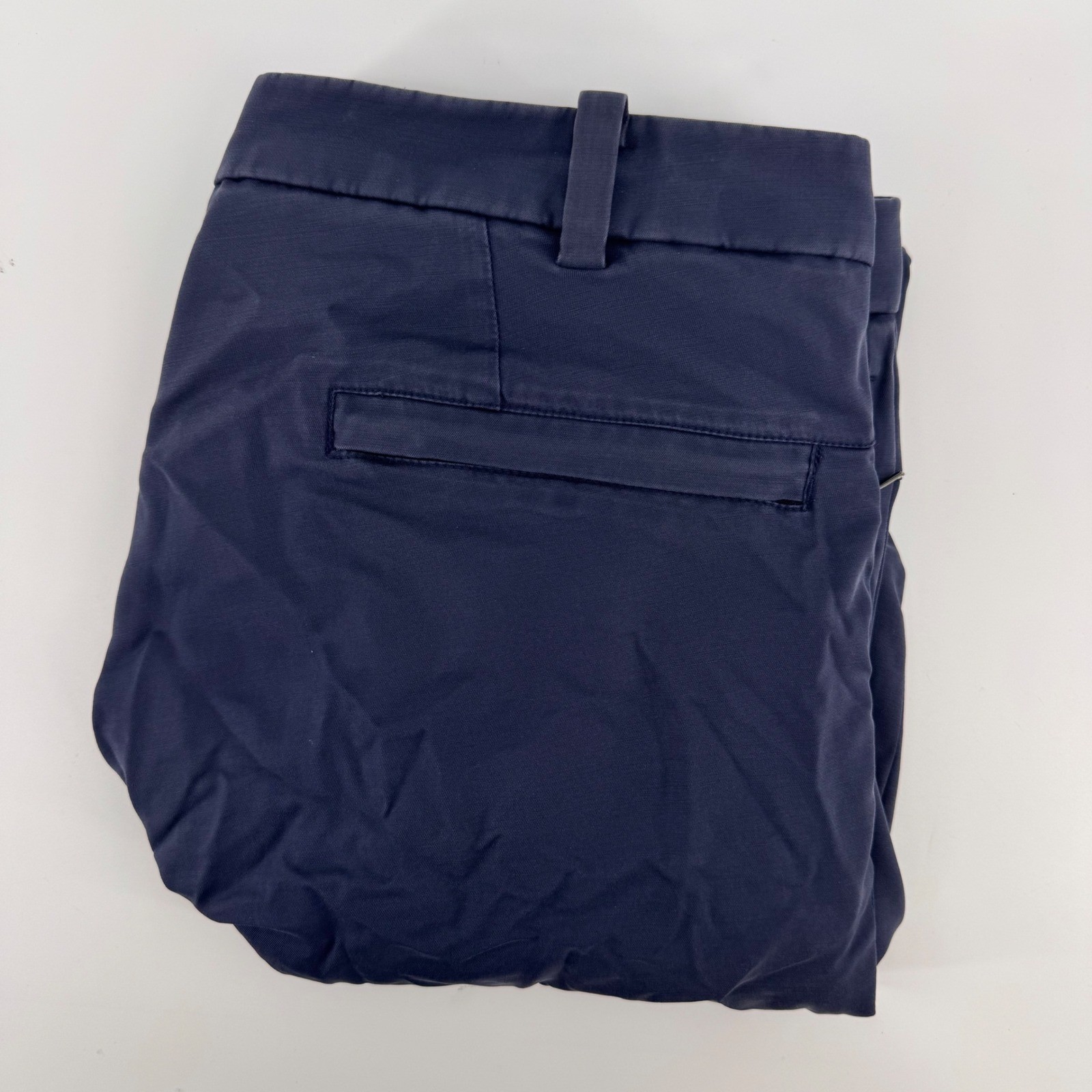 Lululemon Commission Slim Pant Men 32 Navy Blue Warpstreme ABC Chino 31.5 Inseam