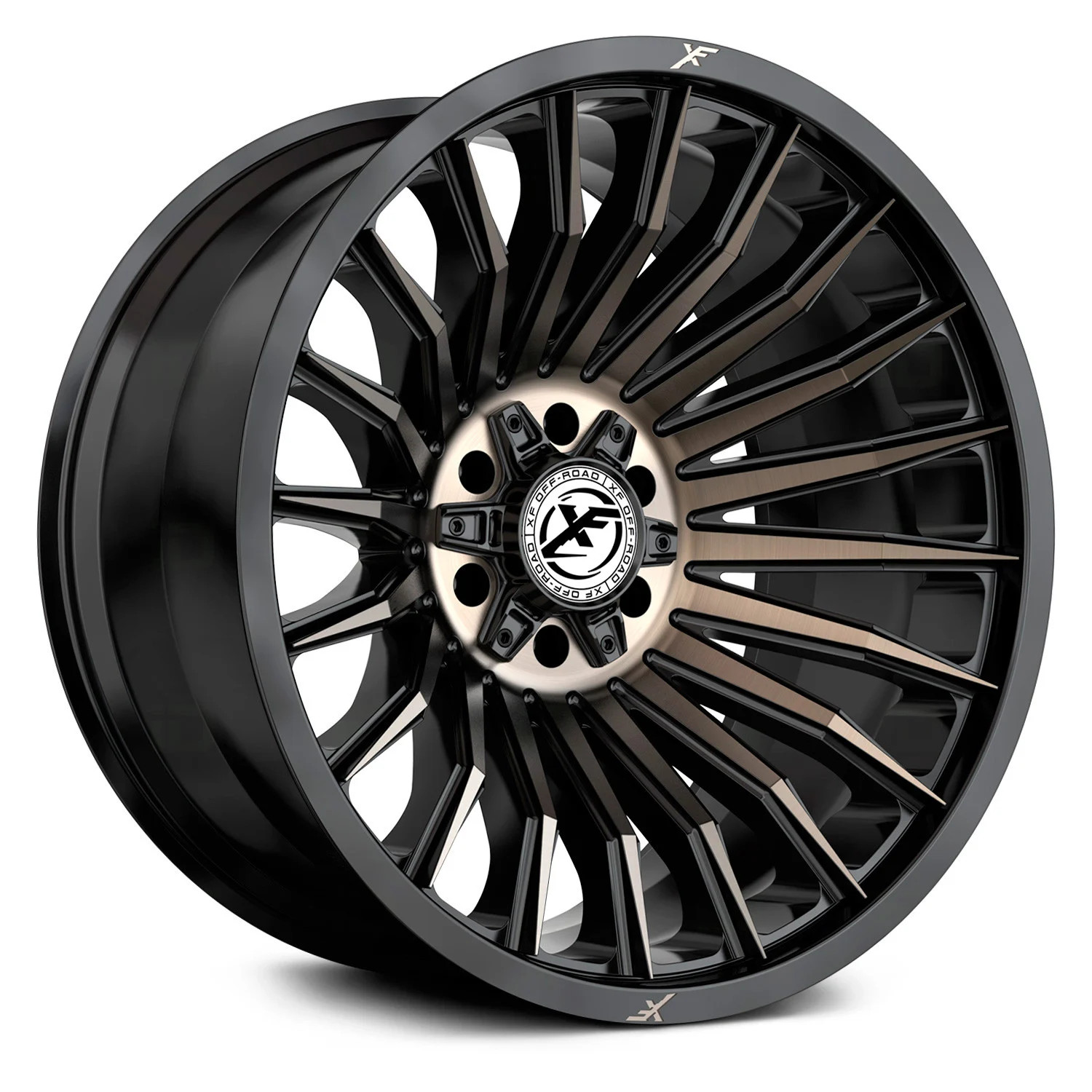 XF Off-Road XF-231 Wheel 18x9 (12, 6x139.7, 106.4) Black Single Rim