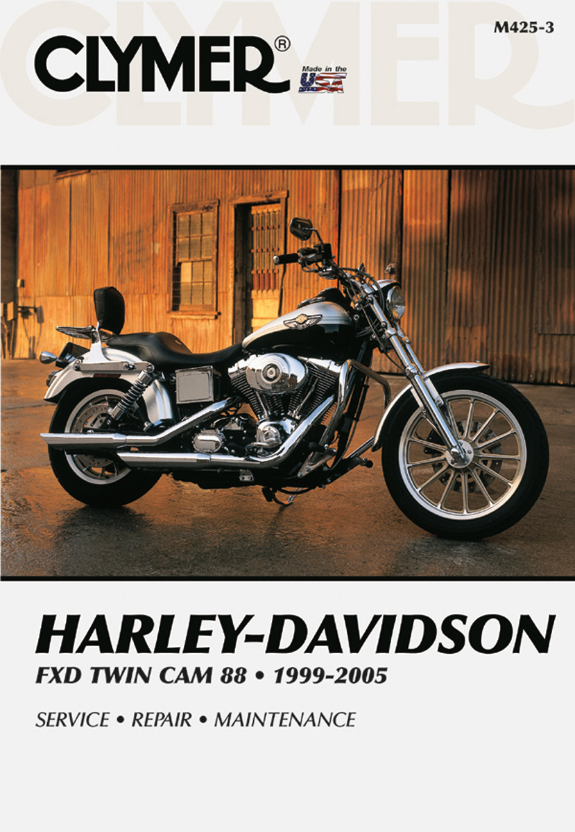 Clymer Repair Manual Harley-Davidson FXD Dyna Twin Cam 88 99-05