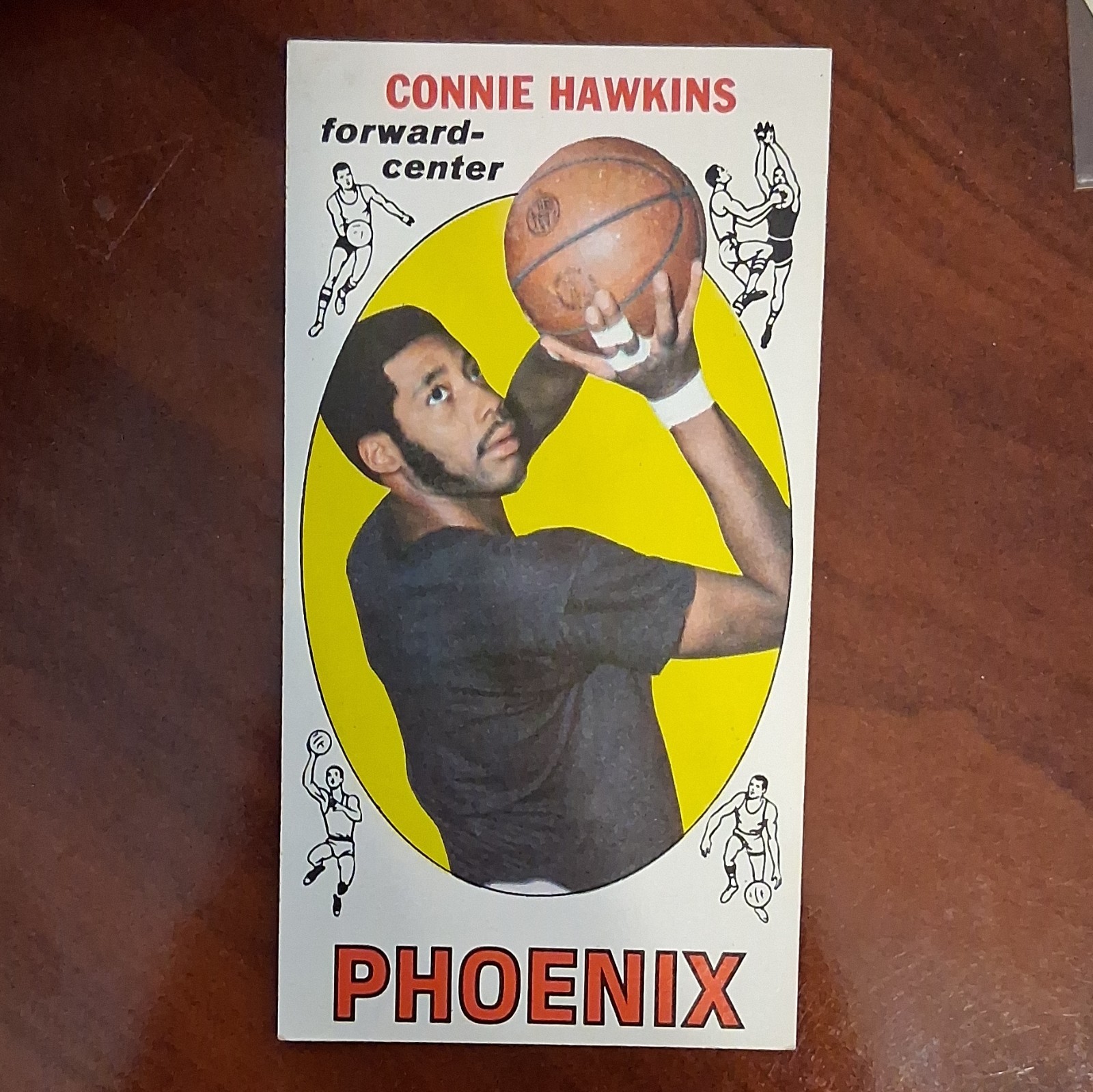 TOPPS 1969-70 TOPPS CONNIE HAWKINS PHOENIX SUNS BASE #15 BASKETBALL TOPPS 1969-70 TOPPS CONNIE HAWKINS PHOENIX SUNS BASE #15 BASKETBALL