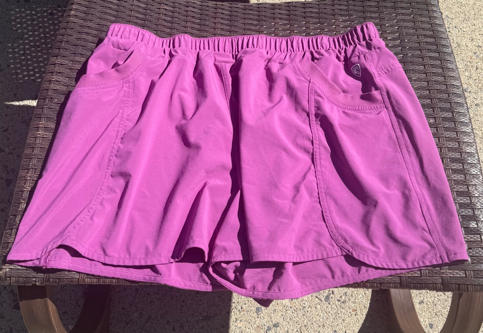 KÜHL Women’s Vantage Trainer Shorts Wild Orchid Running Hiking Active XL KÜHL Women’s Vantage Trainer Shorts Wild Orchid Running Hiking Active XL