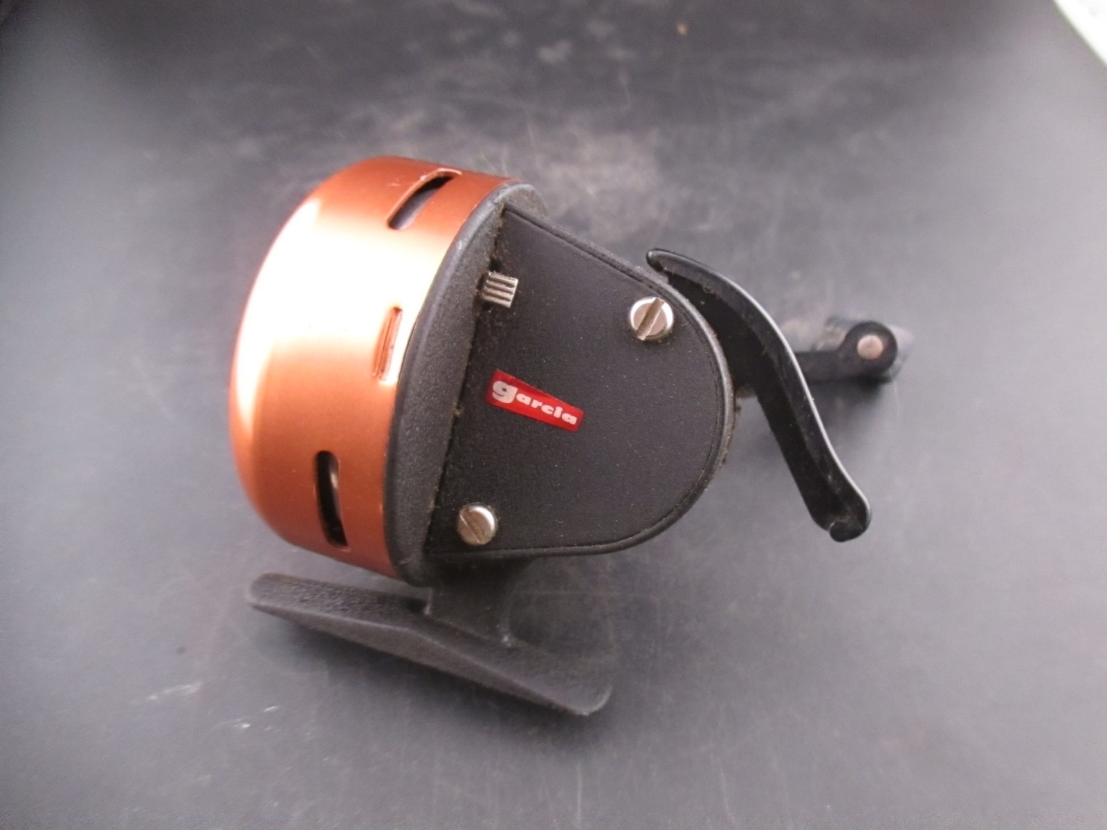 Vintage Garcia Abu-Matic 120 Svangsta Spincast Fishing Reel Made In Sweden 