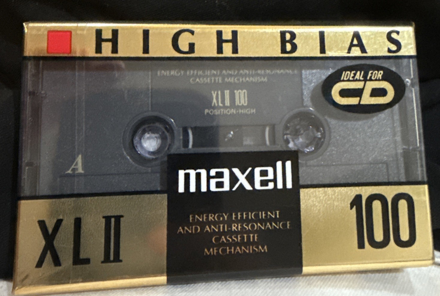 New Sealed Maxell XL II High Bias 100 Minute Type 2 Cassete Tape New Sealed Maxell XL II High Bias 100 Minute Type 2 Cassete Tape