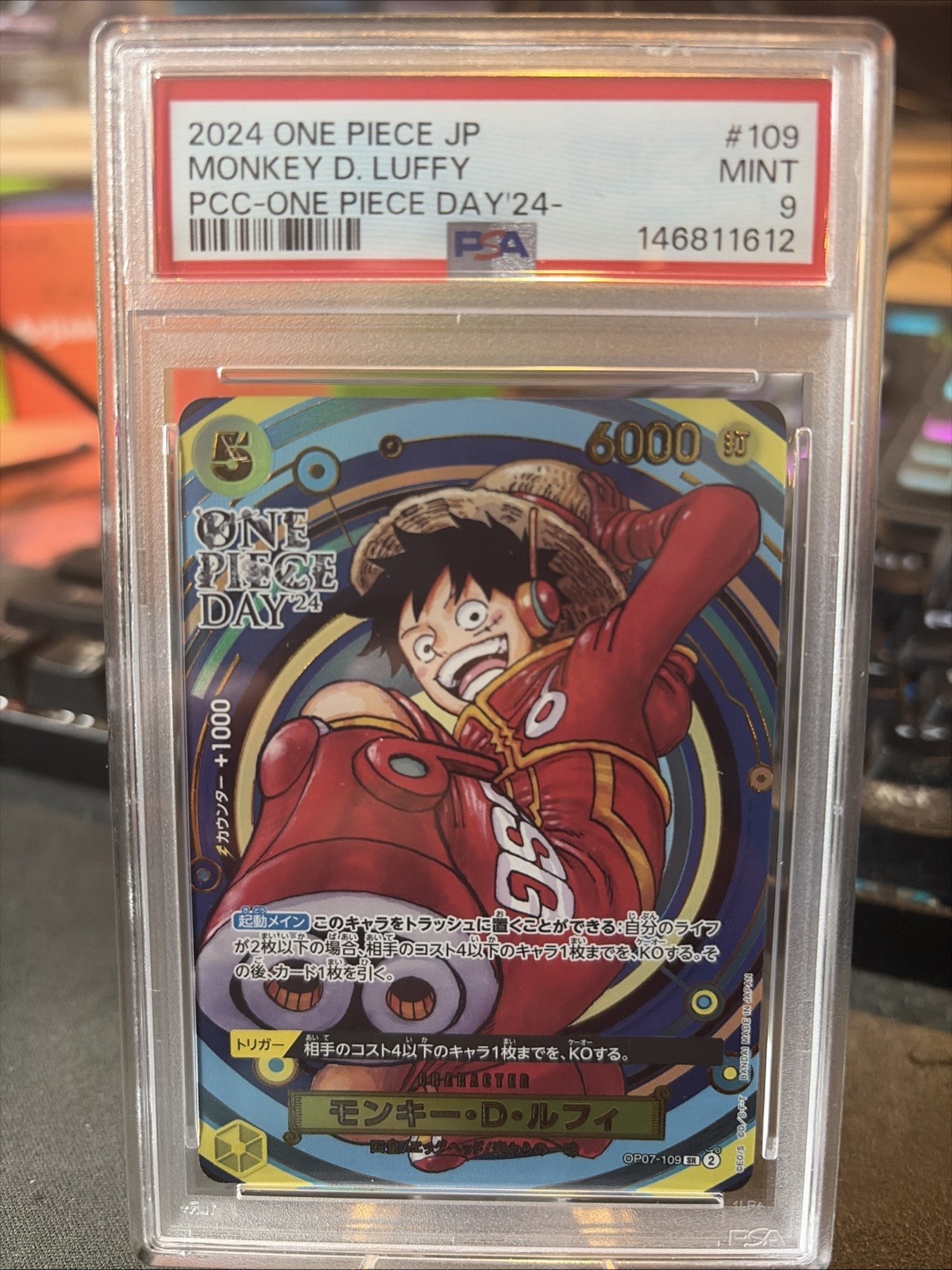 2024 One Piece Day JP Monkey D Luffy PSA 9 2024 One Piece Day JP Monkey D Luffy PSA 9