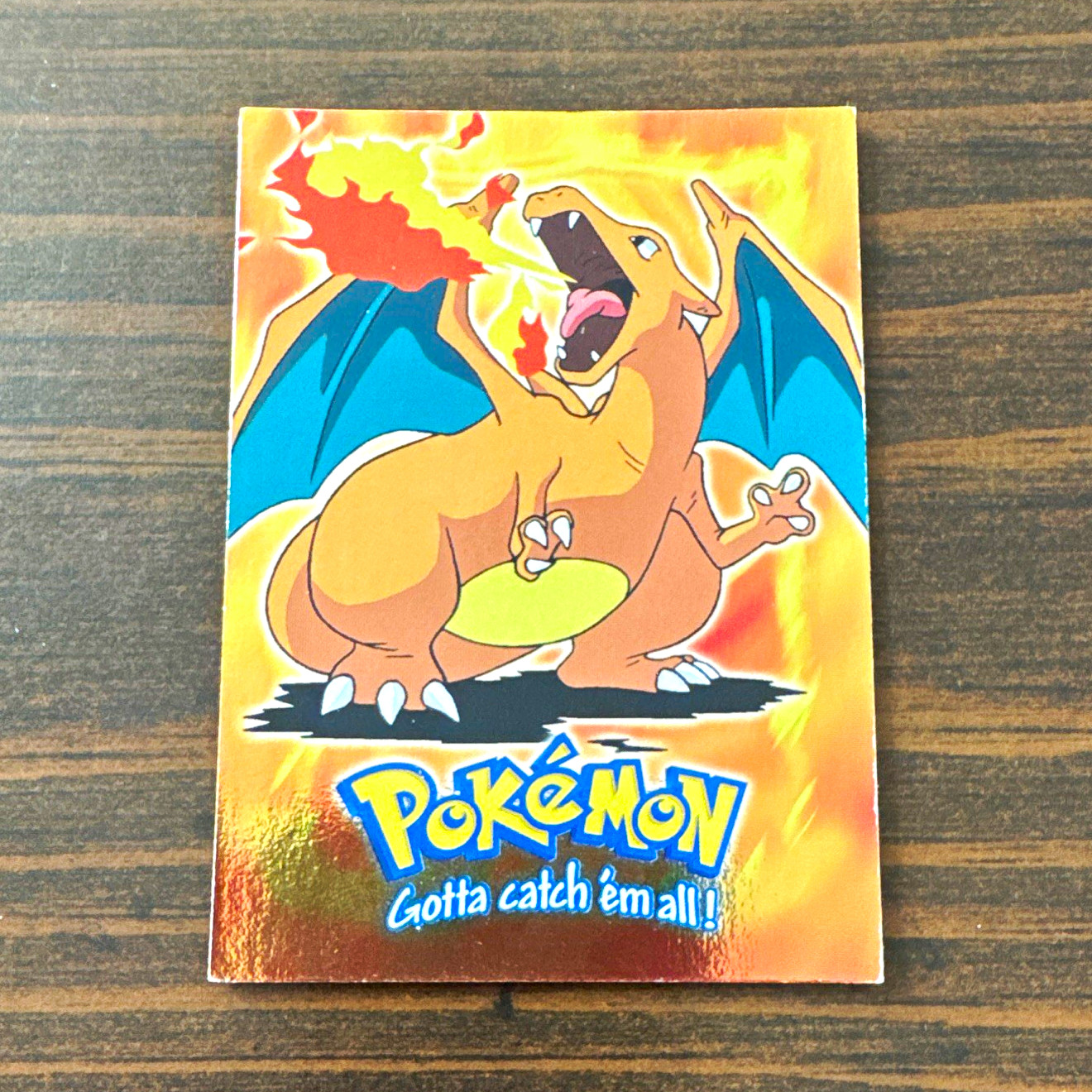 Topps 1999 Pokémon Gotta Catch \'Em All Stage 2 #06 Charizard Foil