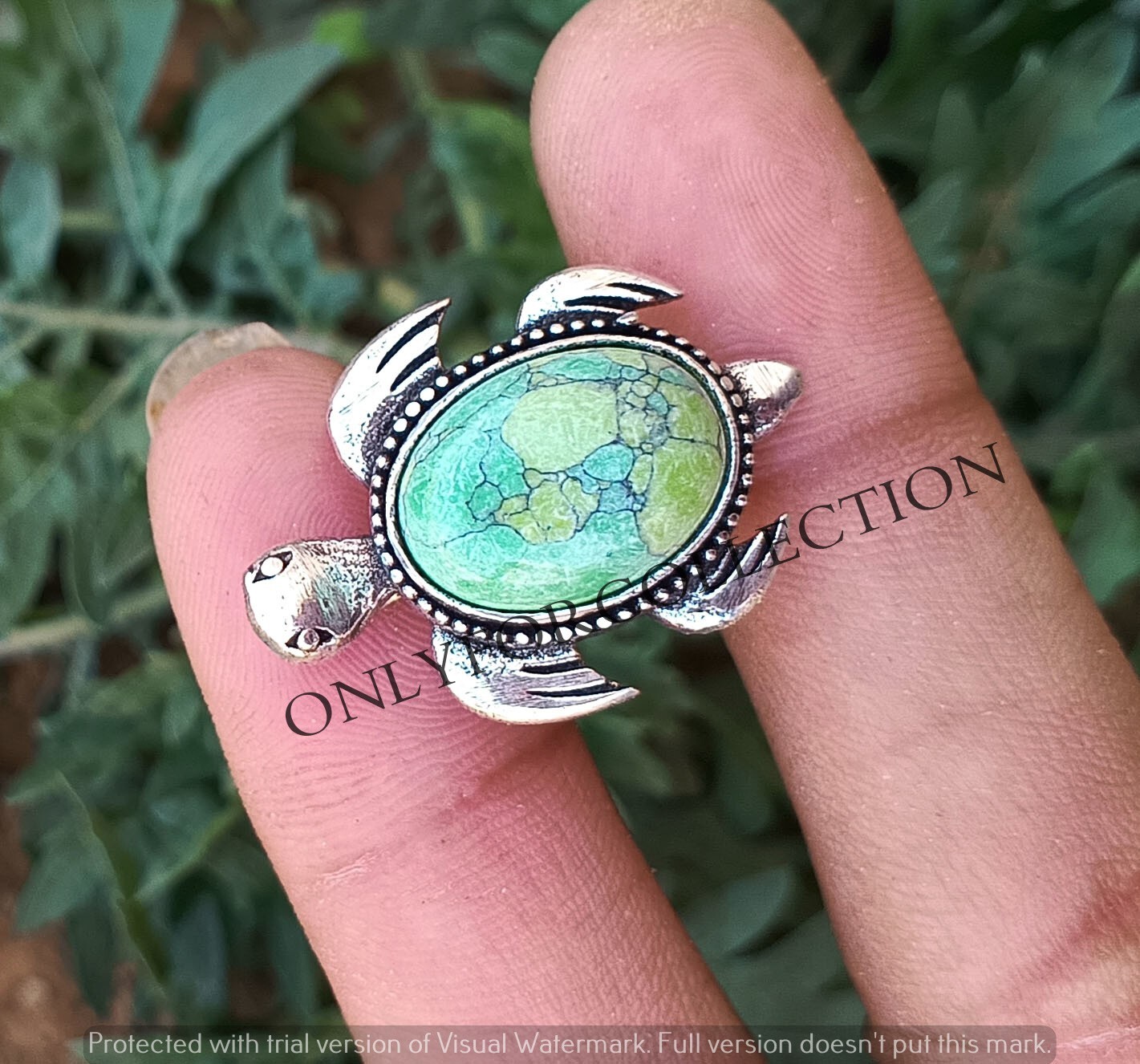 Turquoise Gemstone 925 Sterling Silver Plated 1 PC Handmade Sea Turtle Pendant Turquoise Gemstone 925 Sterling Silver Plated 1 PC Handmade Sea Turtle Pendant