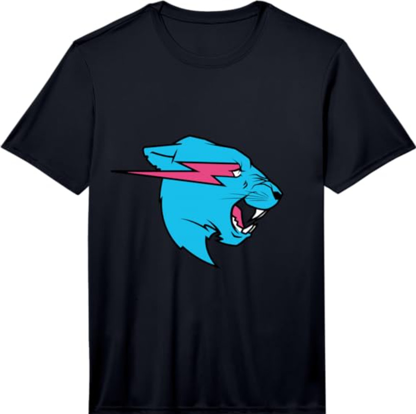 Mr Beast Panther Head Performance T-Shirt Mr Beast Panther Head Performance T-Shirt
