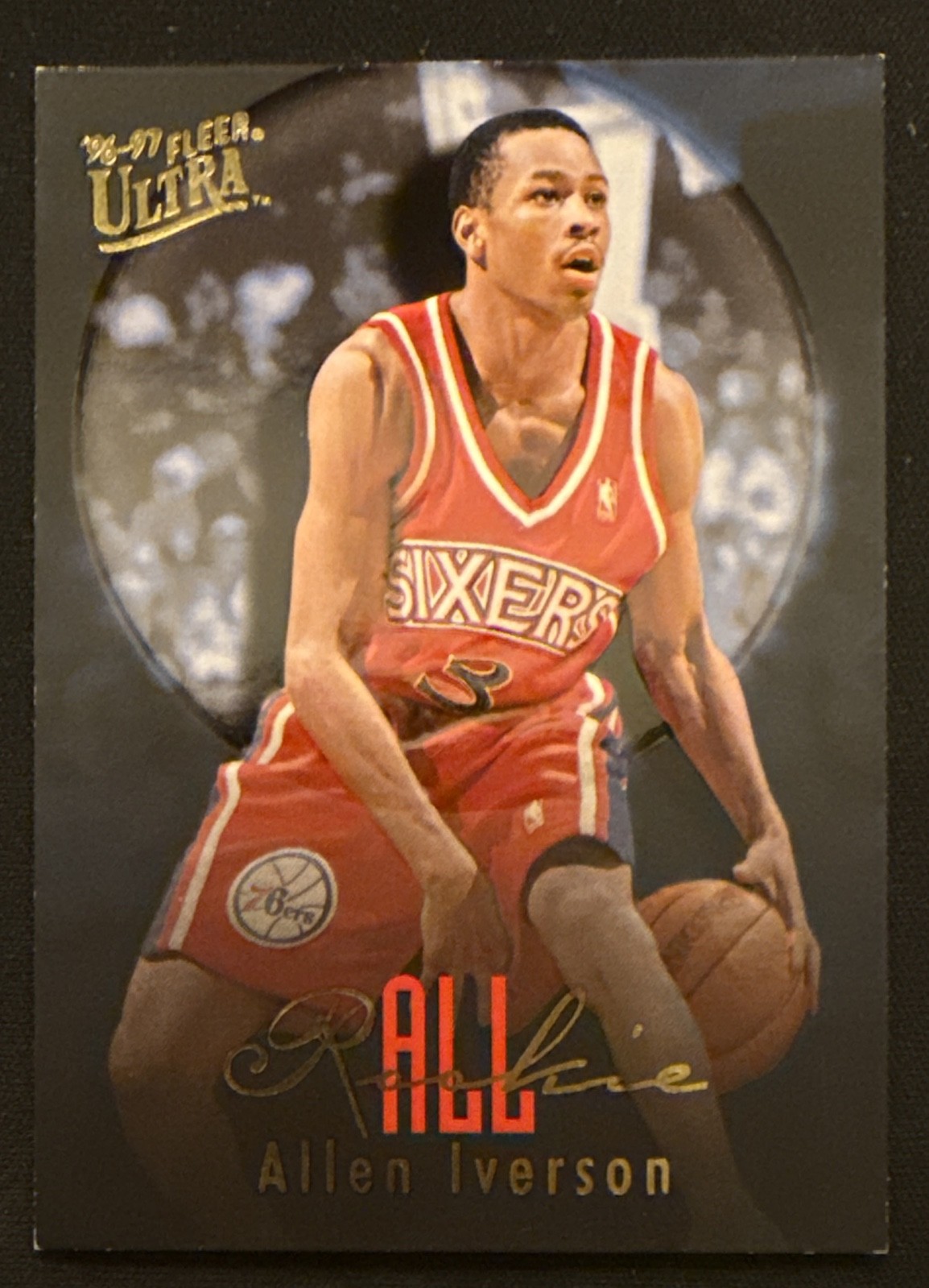 1996-97 Fleer Ultra - All Rookie Allen Iverson #7 (RC) 1996-97 Fleer Ultra - All Rookie Allen Iverson #7 (RC)