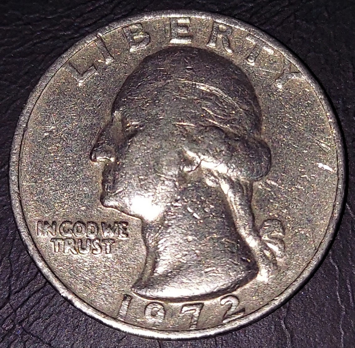 Rare 1972 Quarter No Mint Mark And Rim Errors w/one-of-a-kind characteristics