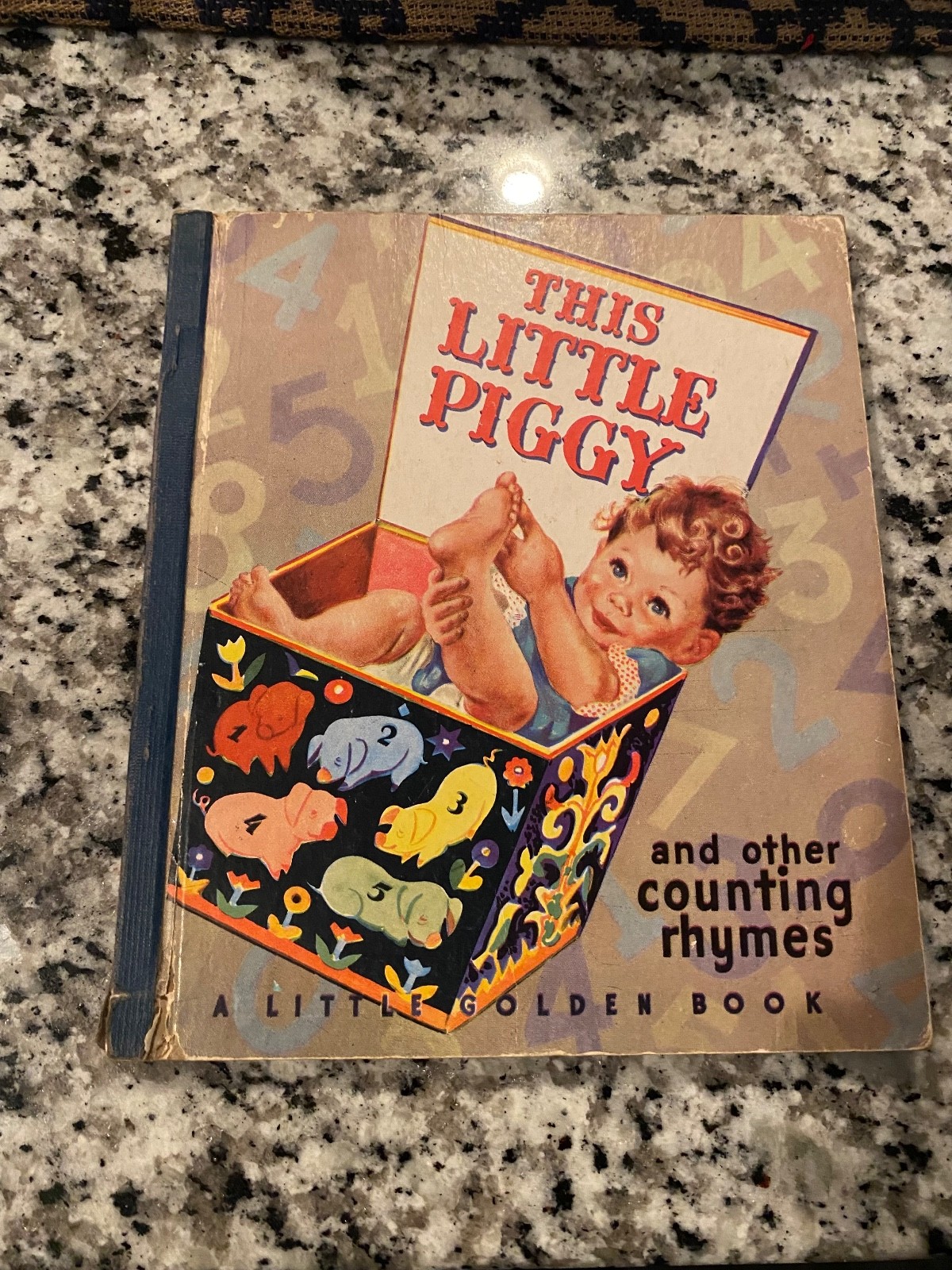 1945 This Little Piggy A Little Golden Book 6th Printing 1945 This Little Piggy A Little Golden Book 6th Printing
