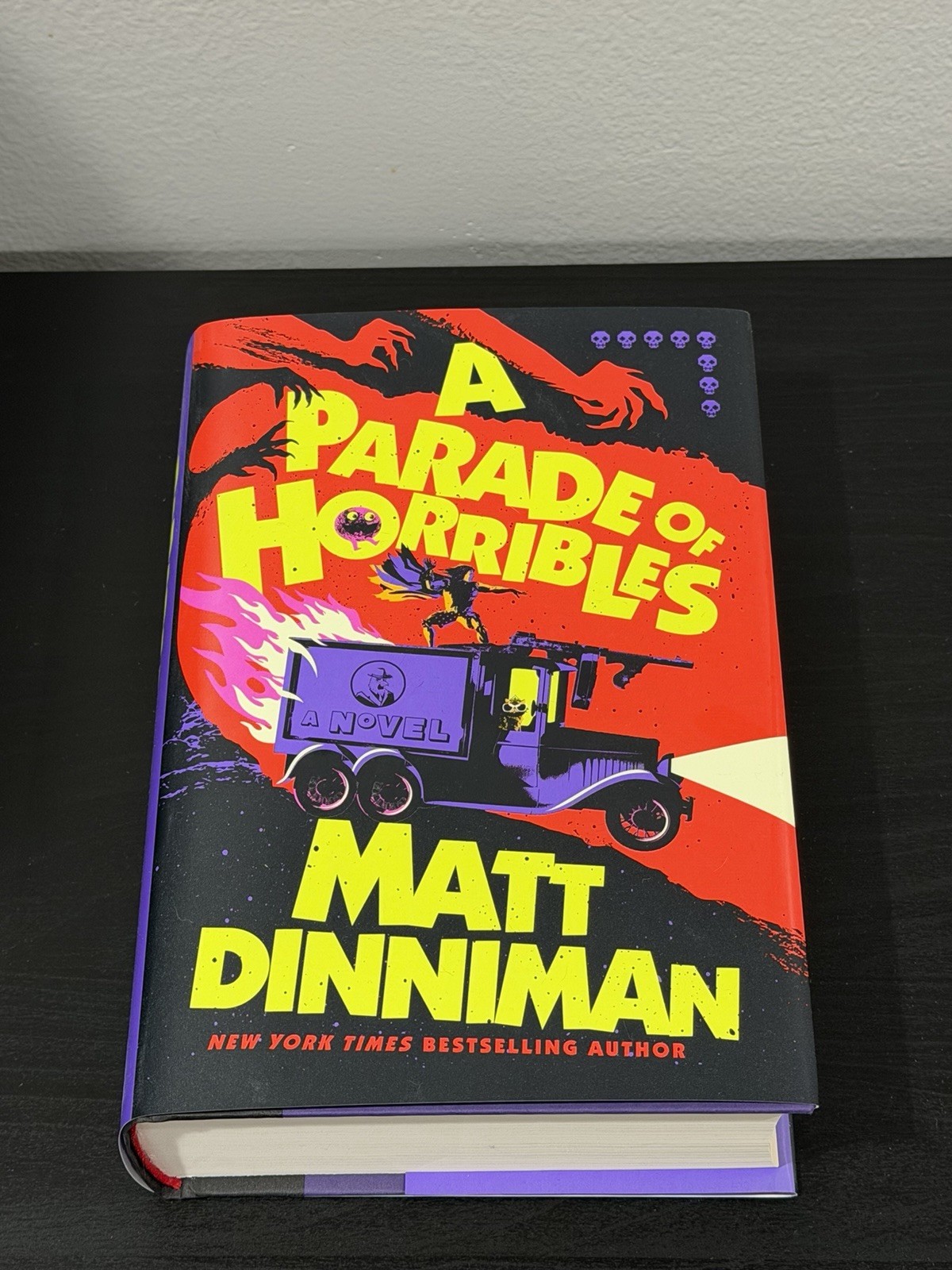 Matt Dinniman SIGNED BOOK A Parade of Horribles 1ST ED 1st Print 