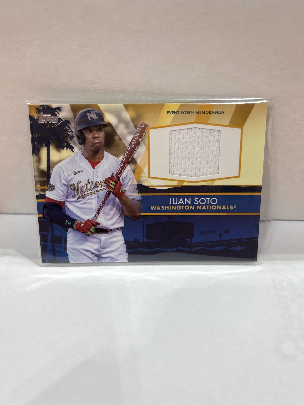 2022 Topps Update All-Star Stitches Juan Soto #ASSC-JS 2022 Topps Update All-Star Stitches Juan Soto #ASSC-JS