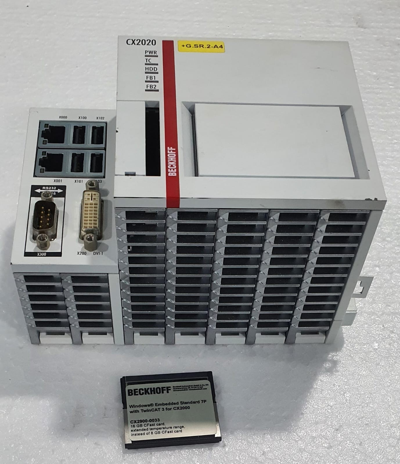 BECKHOFF | CX2020-0120 CPU | CX2900-0033 MEMORY | TESTED OKAY, FAST SHIP BECKHOFF | CX2020-0120 CPU | CX2900-0033 MEMORY | TESTED OKAY, FAST SHIP
