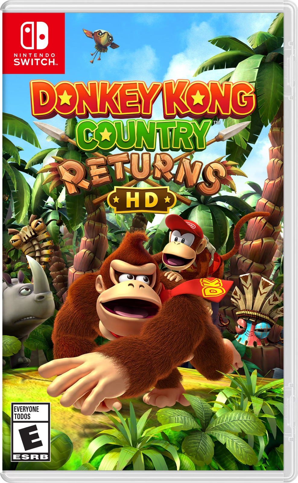 Donkey Kong Country Returns HD - Nintendo Switch OLED Model, Nintendo Switc...