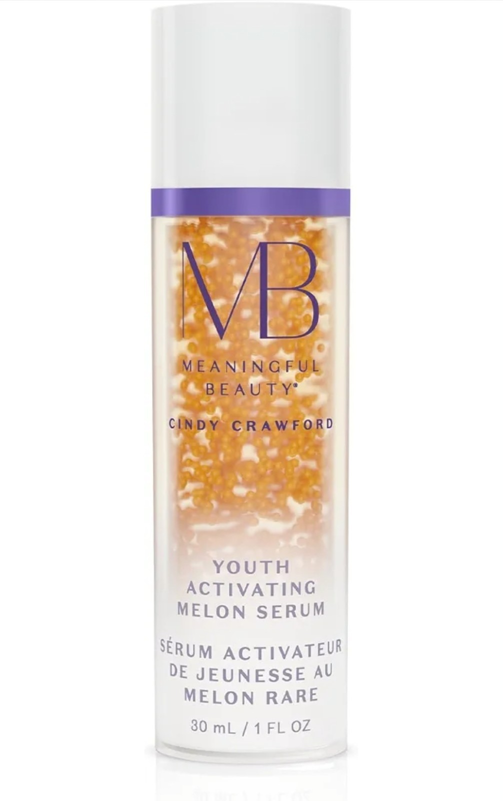 Cindy Crawford's Meaningful Beauty Youth Activating Melon Serum 1 Oz AMAZING 