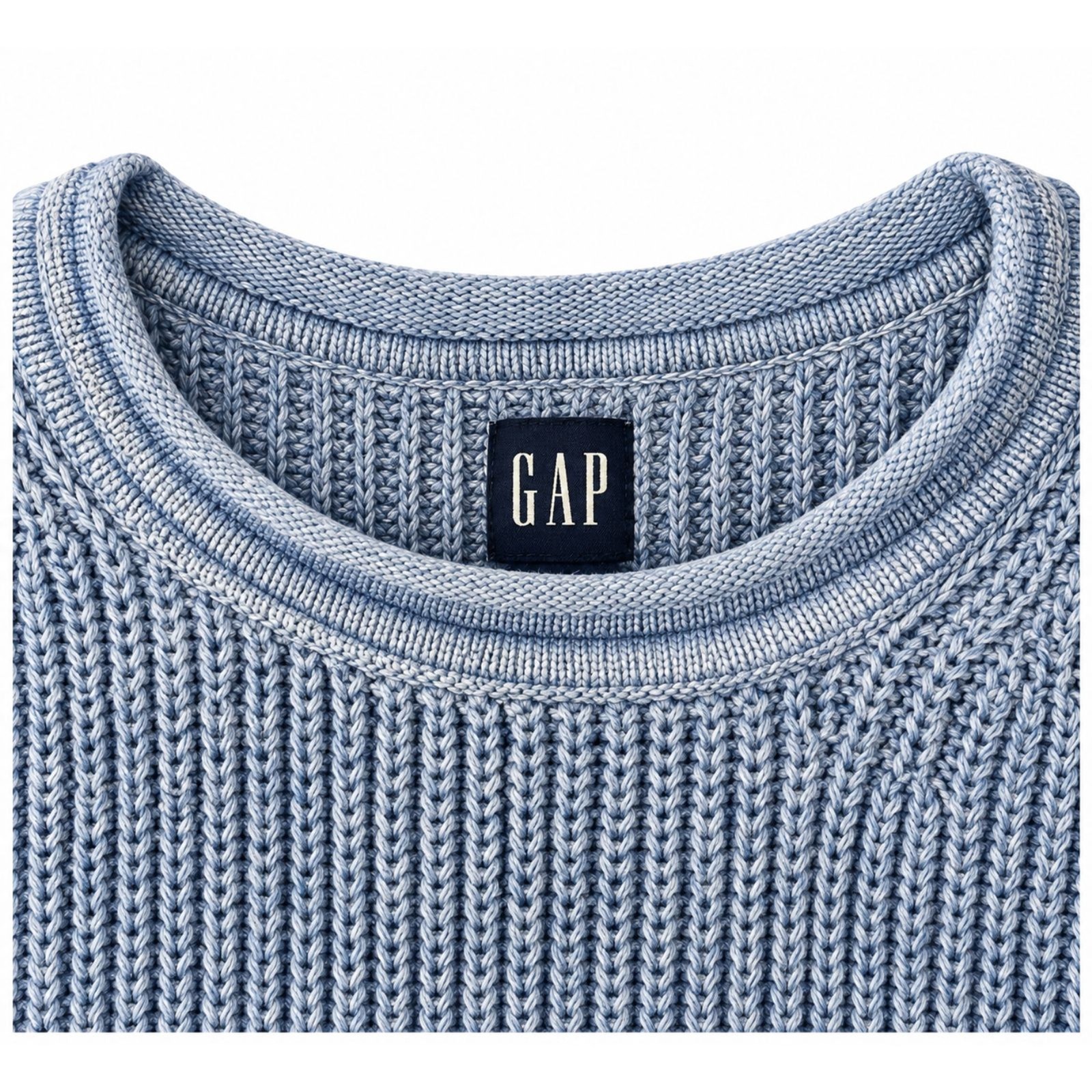 Gap Women\'s Blue Sweater with Wide Sleeves, Size Medium