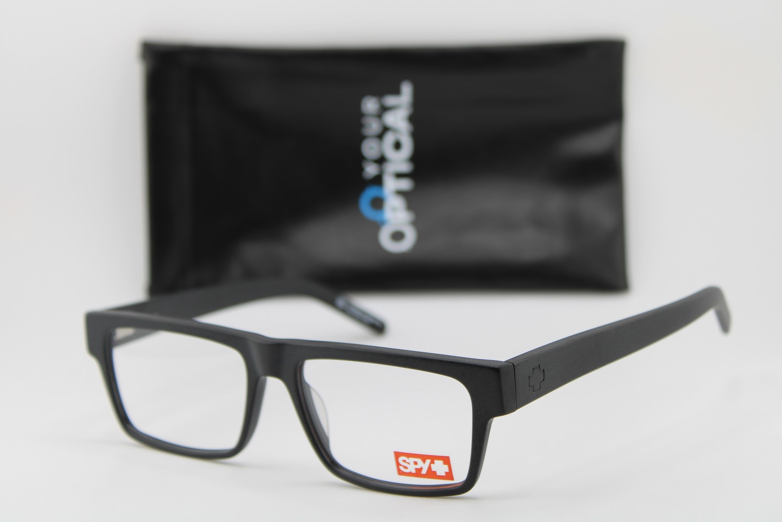 NEW SPY+ OPTICS RENLEY V8E MATTE BLACK AUTHENTIC EYEGLASSES 56-17