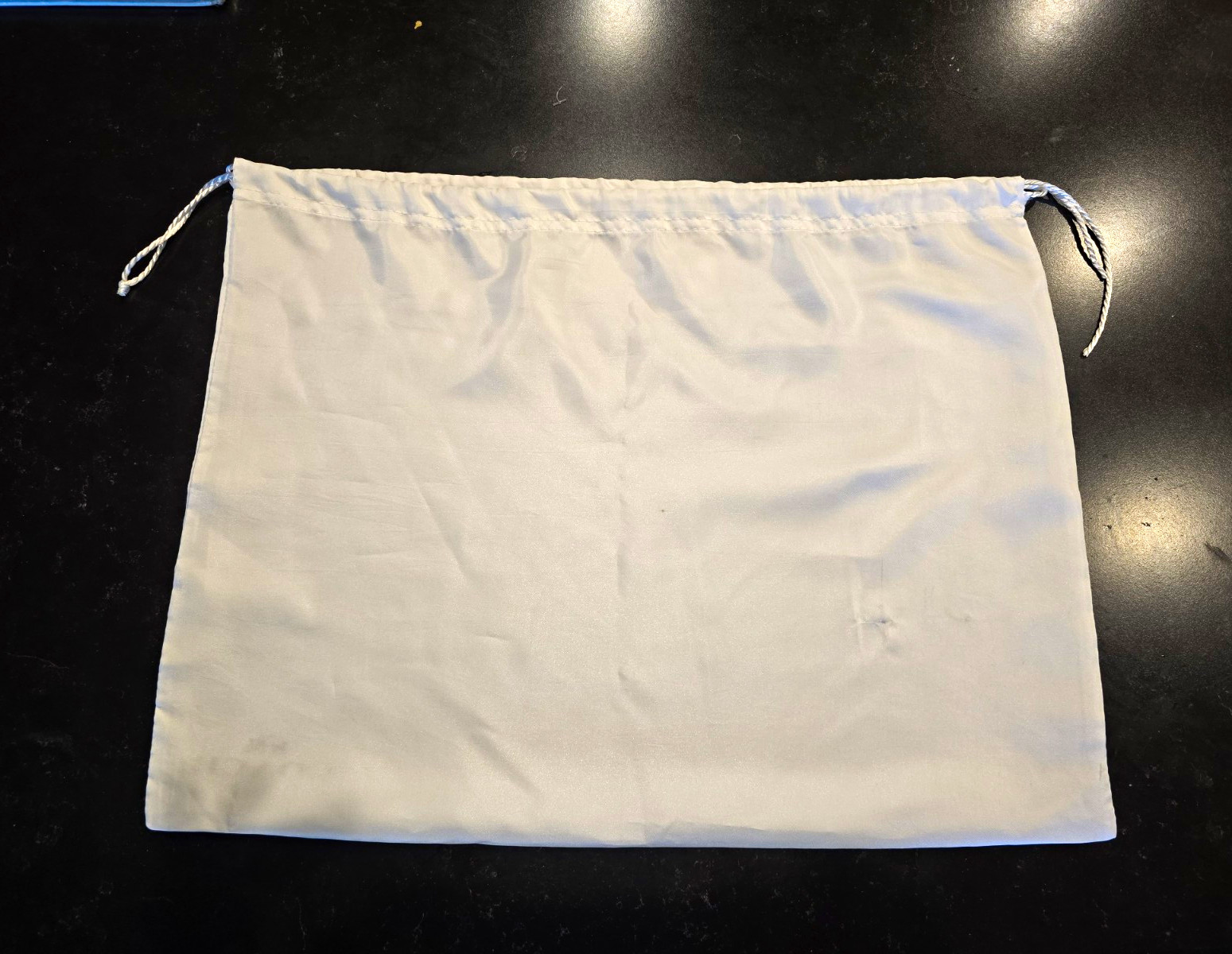 Genuine Coach New York Large Silk Satin Drawstring Dust Bag White Cream Genuine Coach New York Large Silk Satin Drawstring Dust Bag White Cream