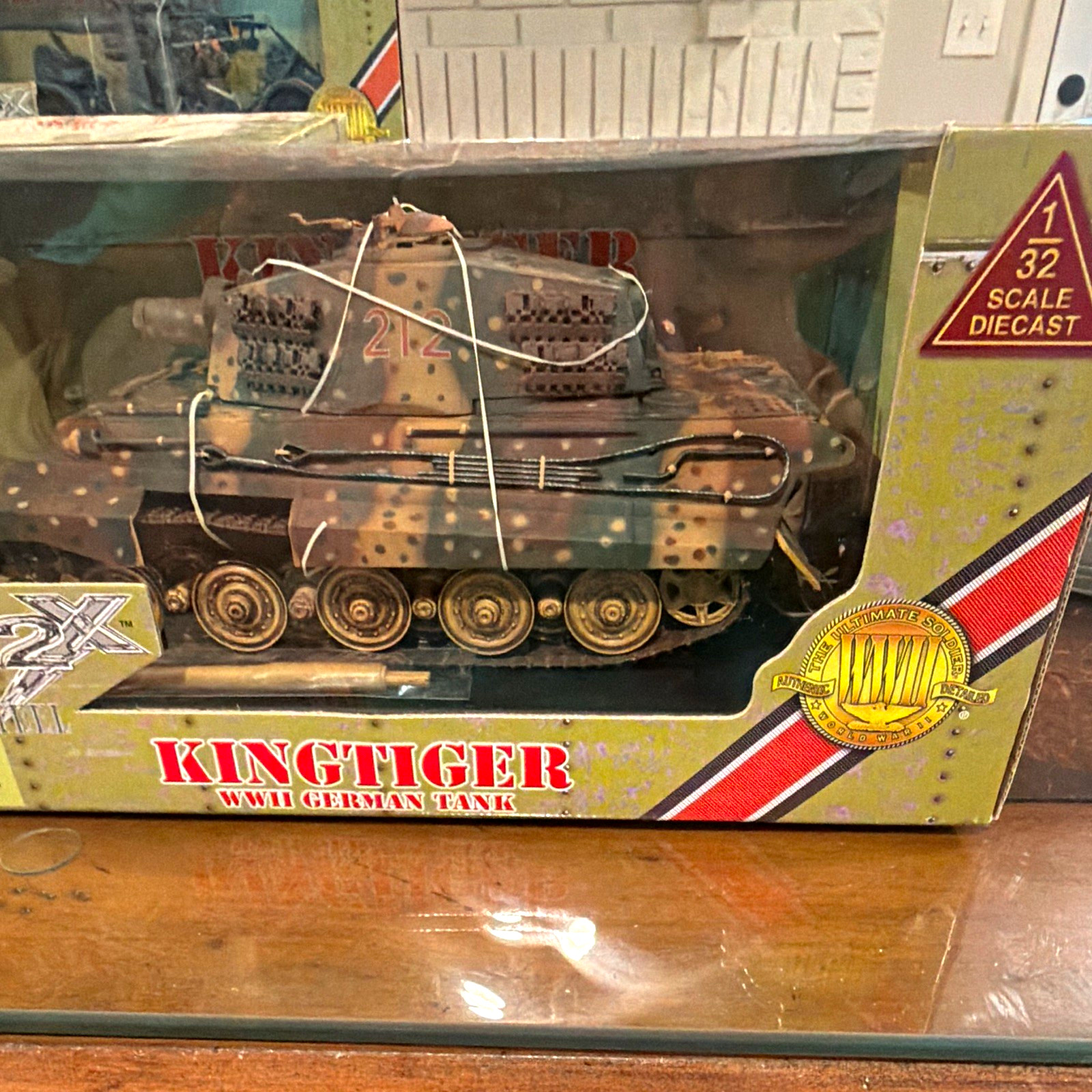 21st Century Toys Ultimate Soldier XD King Tiger 1:32 Diecast WWII Tank NIB 21st Century Toys Ultimate Soldier XD King Tiger 1:32 Diecast WWII Tank NIB