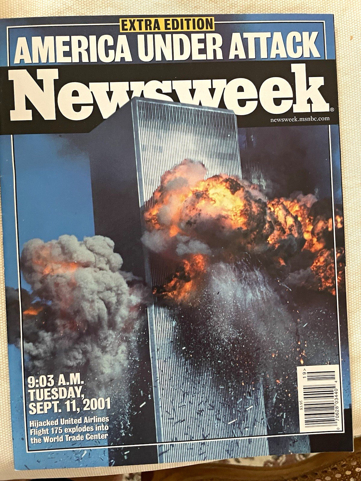 Newsweek Extra Edition Magazine America Under Attack September 11 2001 WTC Newsweek Extra Edition Magazine America Under Attack September 11 2001 WTC