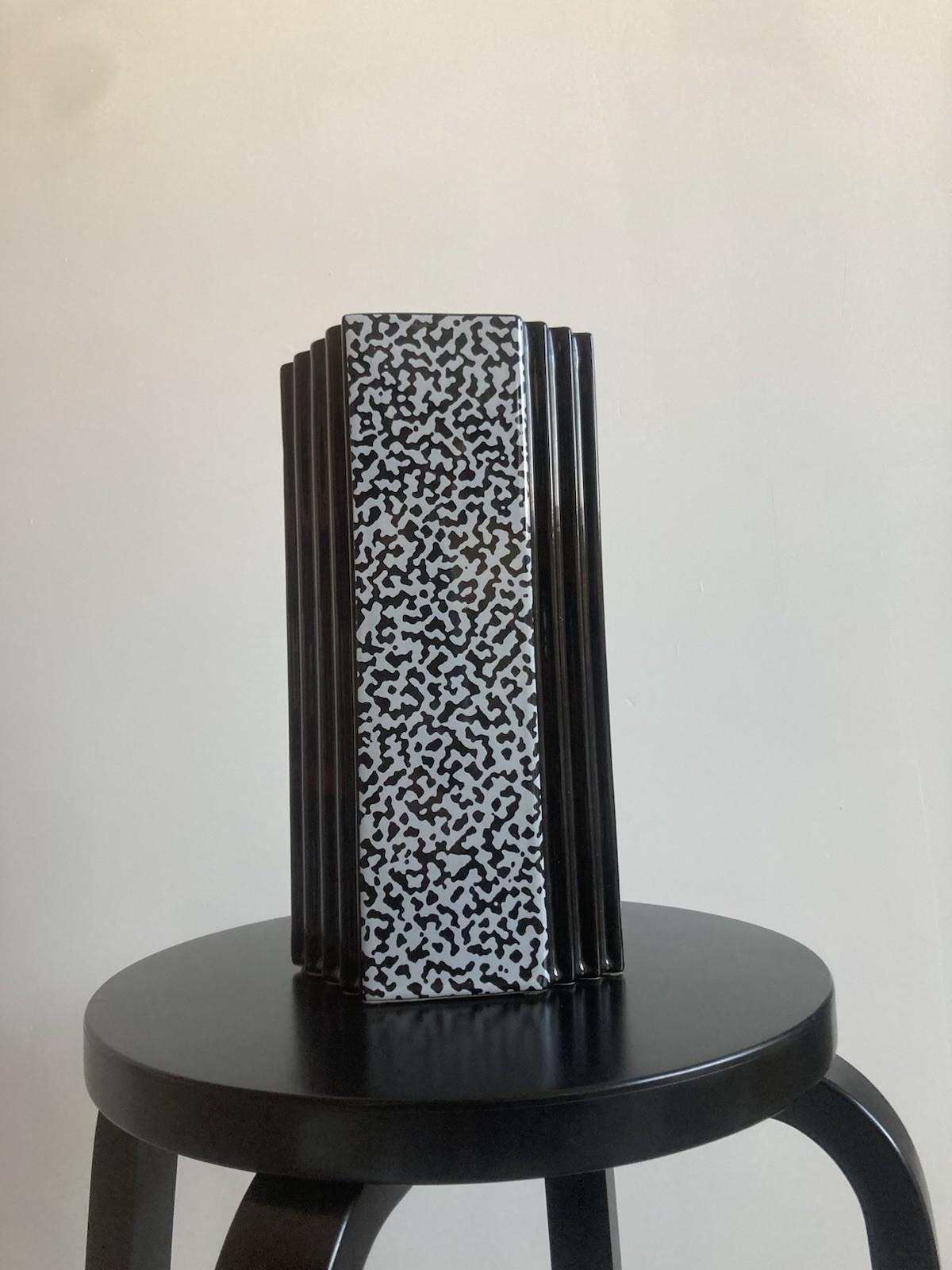 Rare Postmodern Ceramic Vase Design Mas Rare Postmodern Ceramic Vase Design Mas