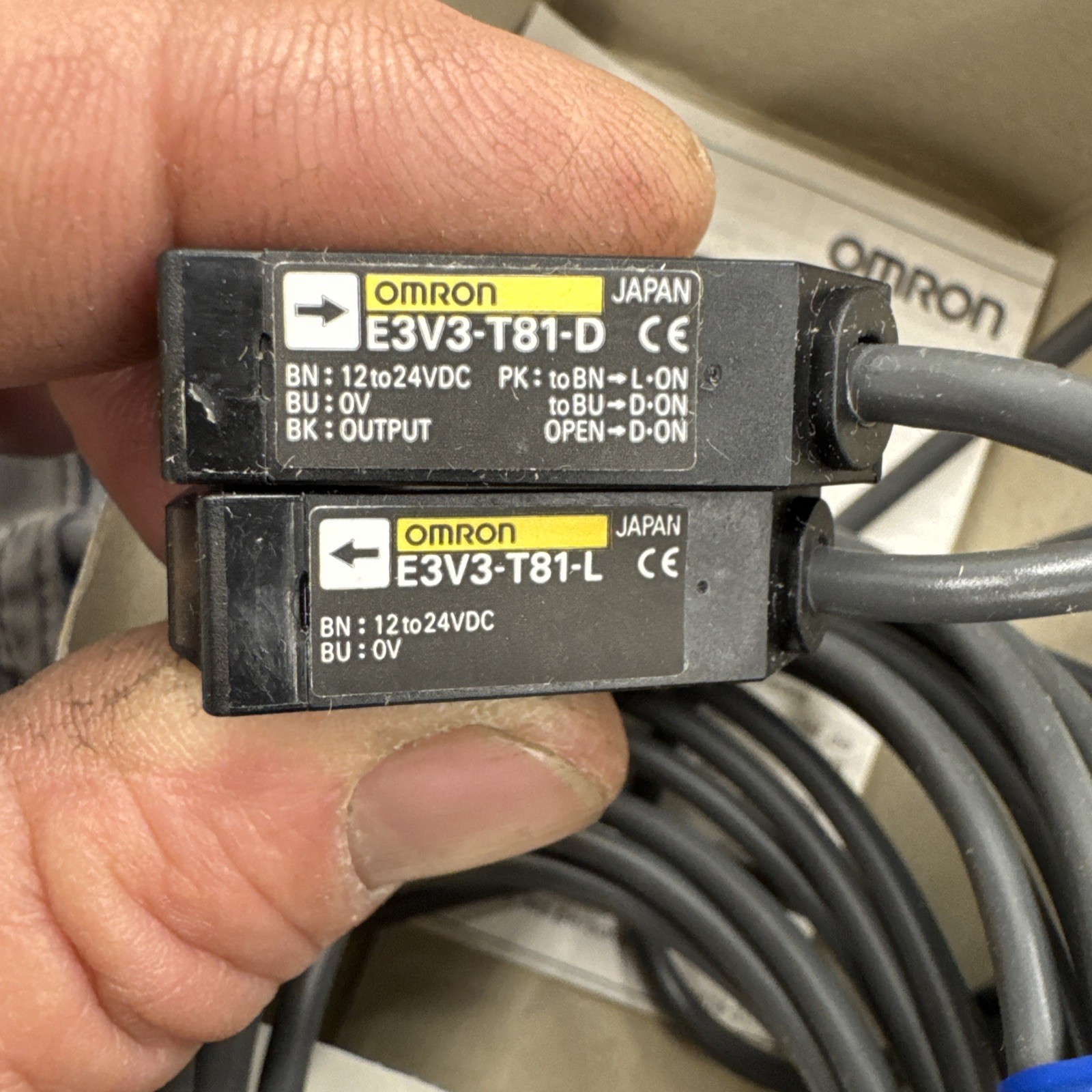 Omron Photo Electric Switch E3V3-T81 Omron Photo Electric Switch E3V3-T81