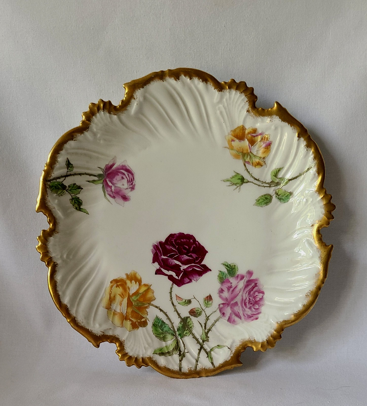 Antique T&V Limoges Plate 8.25