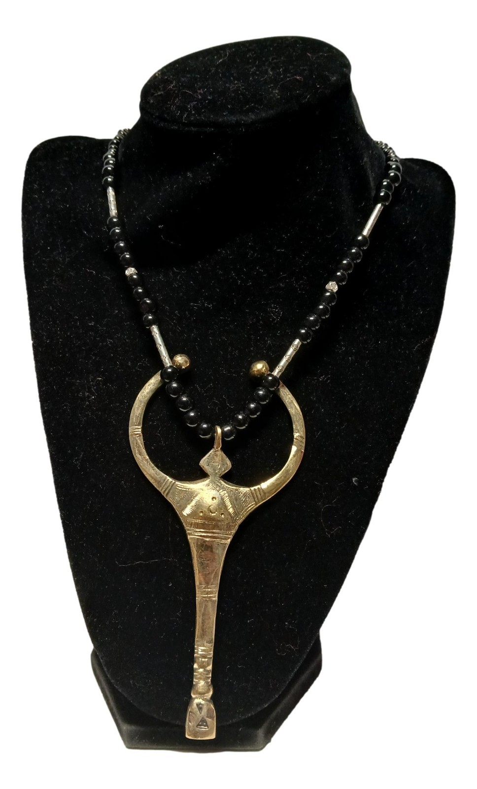  Handcrafted African Tuareg Berber Cross Necklace Niger Ethnic Tribal Jewelry 