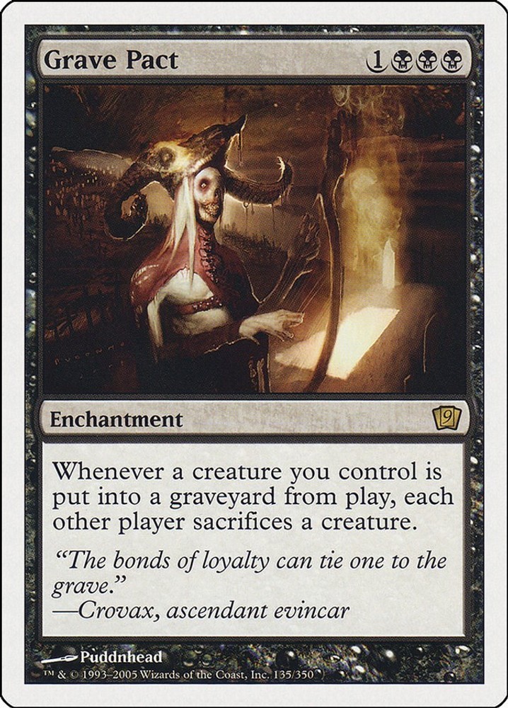 Grave Pact #135 (MP) 9th Edition (9ED) MTG