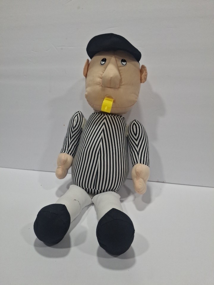 Referee tear apart Stress Doll white elephant gag gift mens gift sports fan
