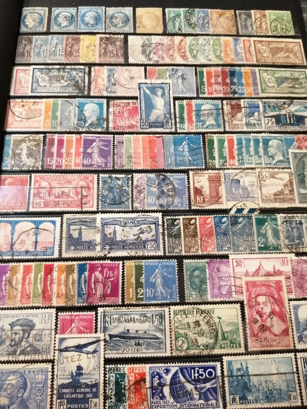 1850s.More than 2000stamps.France,England,Italy,Spain. 1850s.More than 2000stamps.France,England,Italy,Spain.