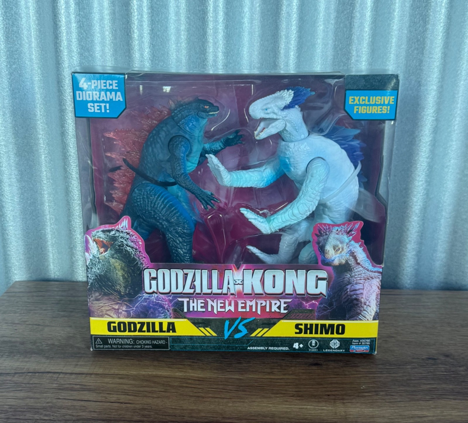 Godzilla x Kong:The New Empire- Godzilla Vs Shimo Action Figure two Pack