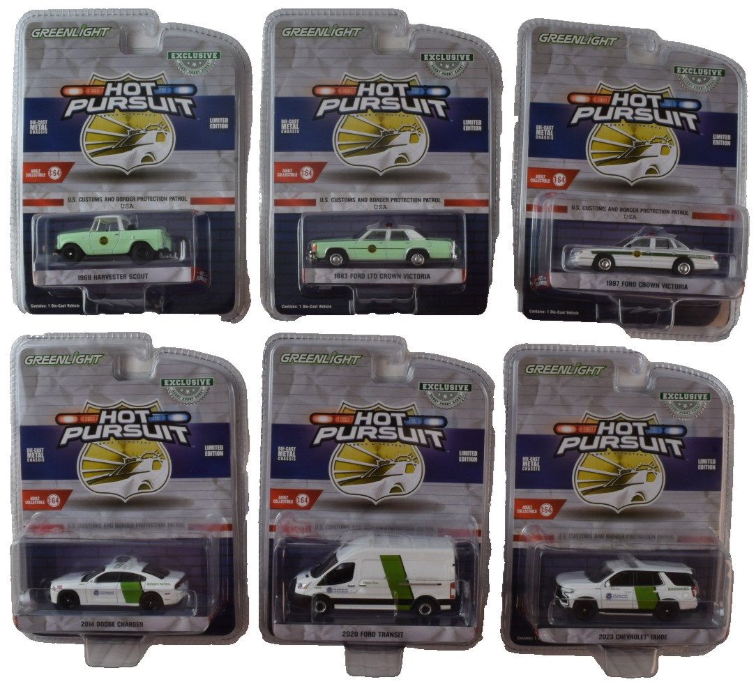 Greenlight Hot Pursuit Special Edition - Complete Set Of 6 Cars 1:64 43035/6 Greenlight Hot Pursuit Special Edition - Complete Set Of 6 Cars 1:64 43035/6