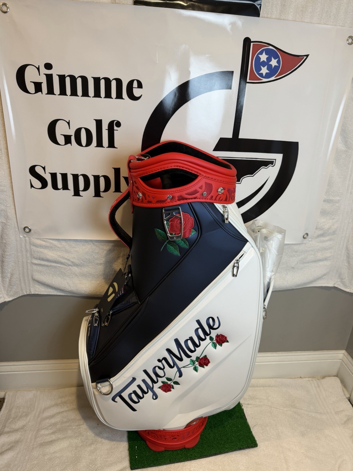 NEW TaylorMade 2024 US Open Staff Bag Limited Edition Roses NWT RARE