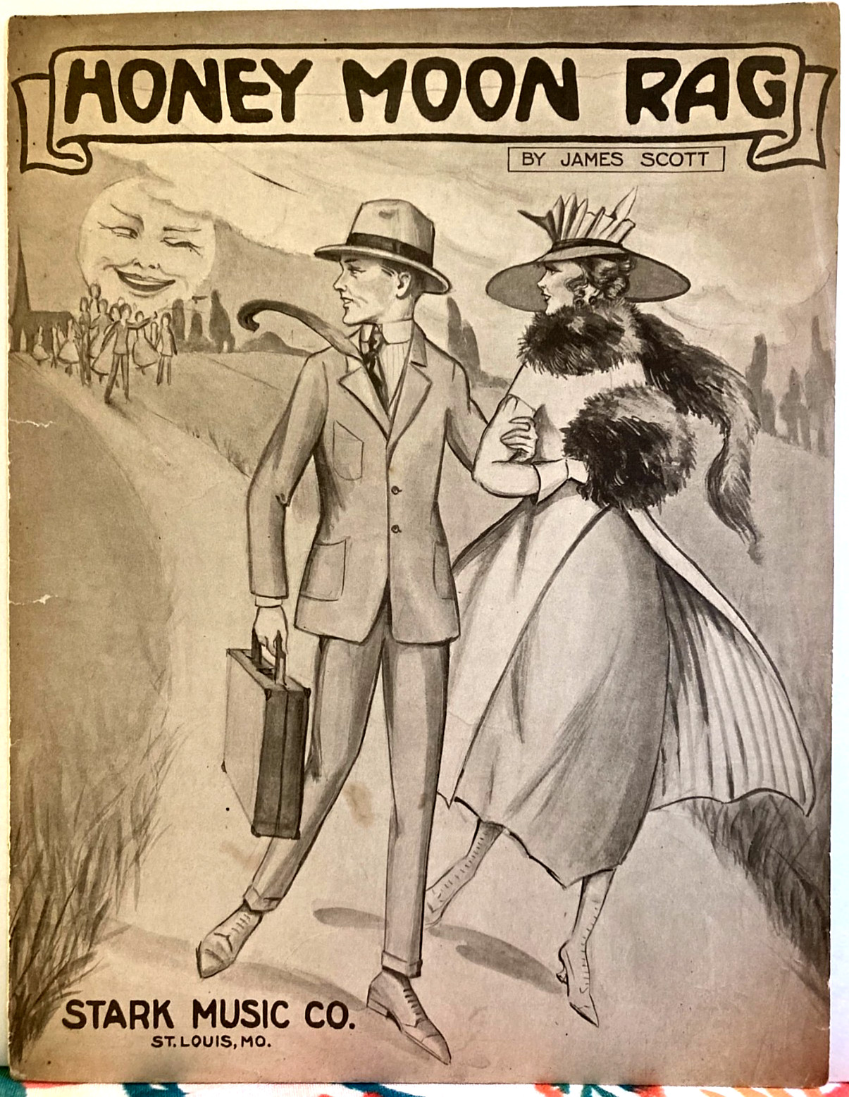 1916 JAMES SCOTT Ragtime Sheet Music~\