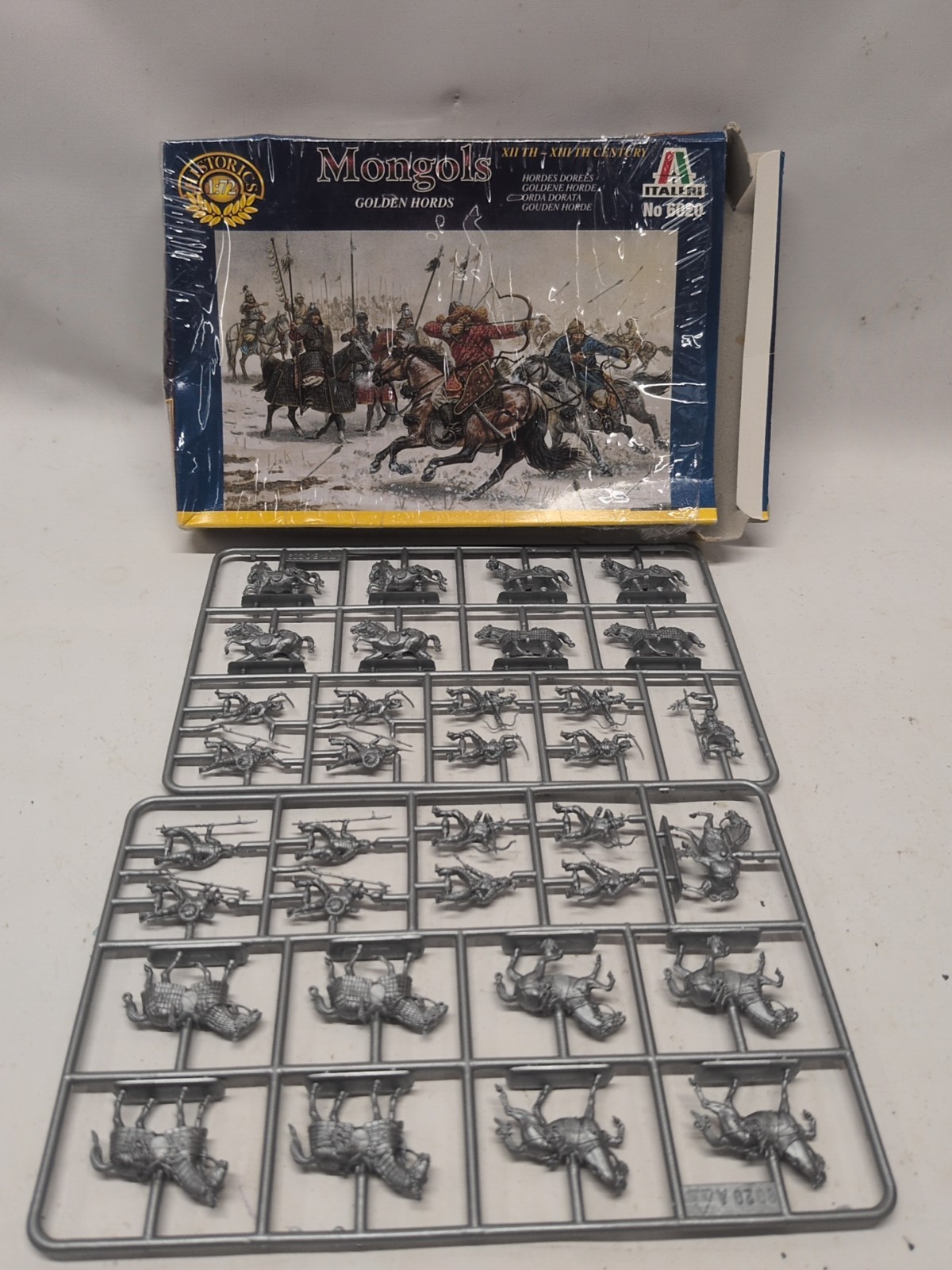 ITALERI Historics 1:72 Medieval MONGOLS Scale Hobby 6020 NEW Open Box ITALERI Historics 1:72 Medieval MONGOLS Scale Hobby 6020 NEW Open Box