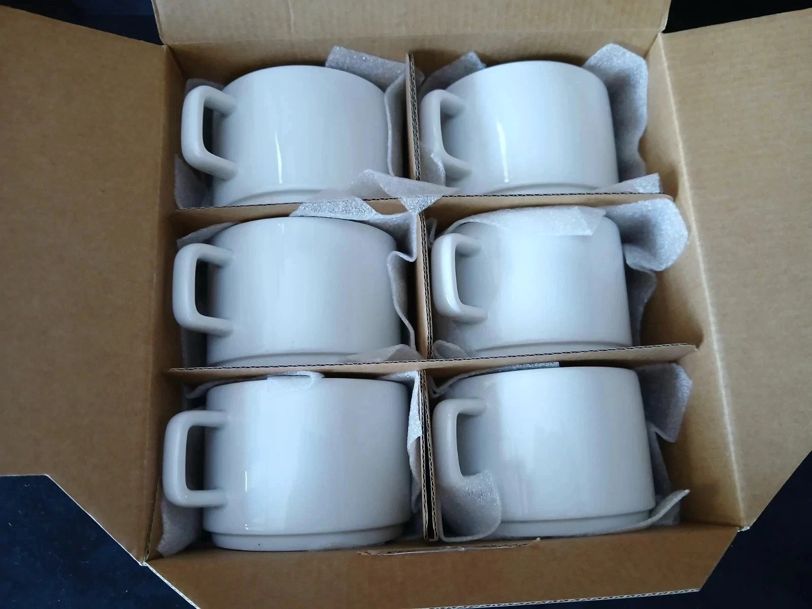 Bernardaud Bristol Cup & Saucer Set of (6) NEW in Box